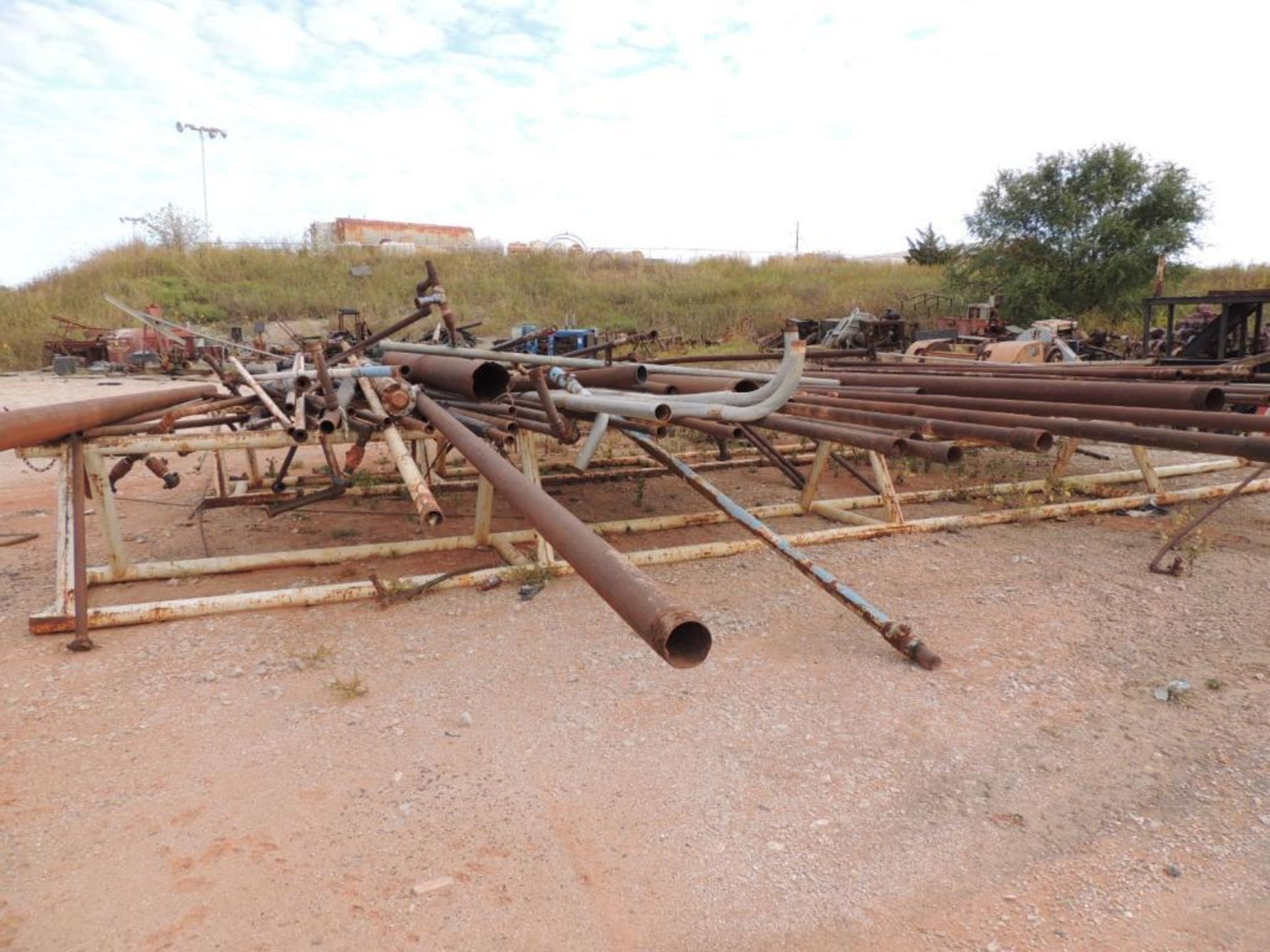 LOT: Assorted Used equipment, Pumps, Engines, Drawworks, Pipe, Drilling Platform, Scrap (Located Low - Image 32 of 32
