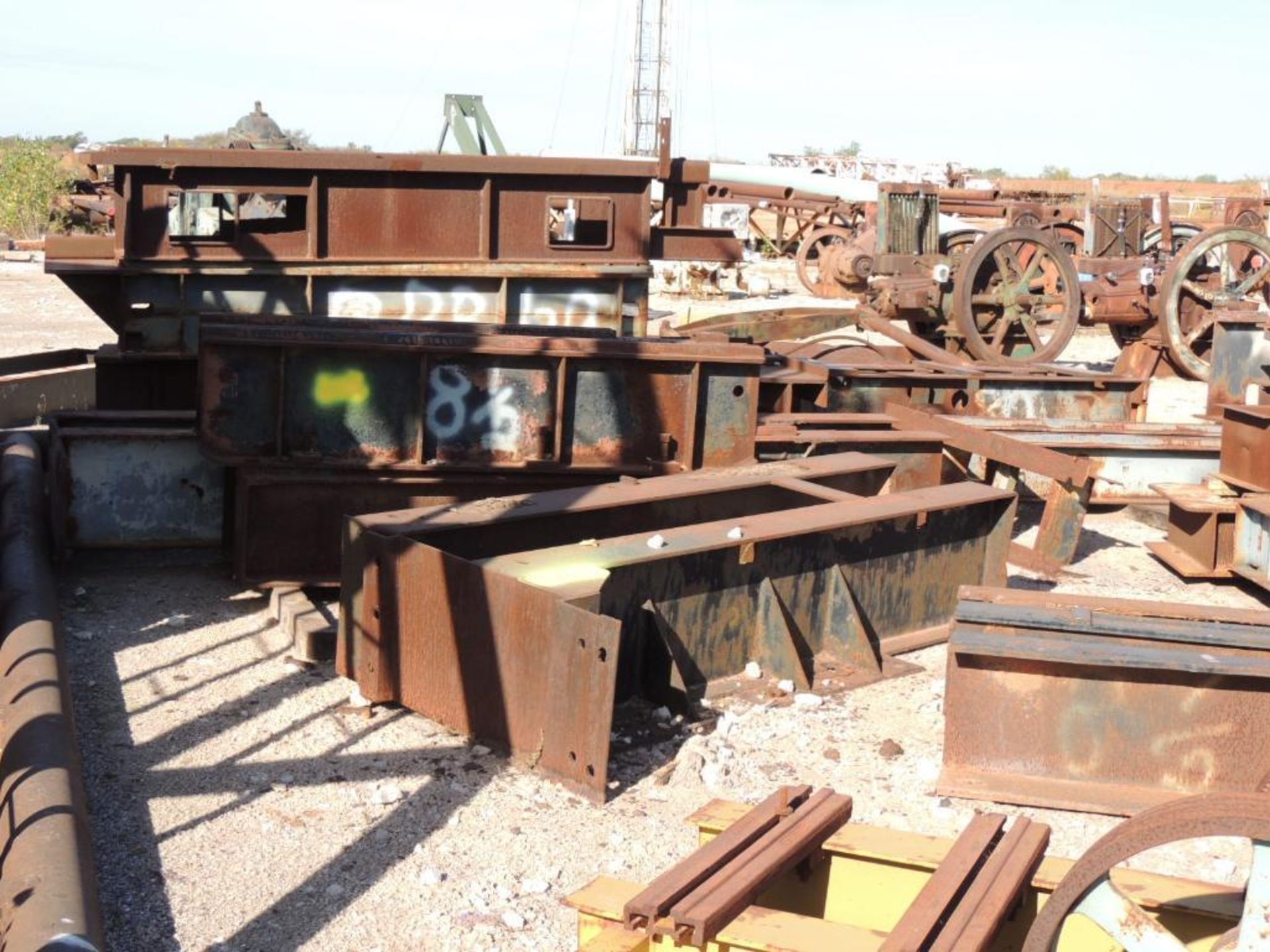 LOT: Assorted Bases for Natural Gas Engines, (Located Lower Yard)(LOCATED IN HENNESSEY, OK) - Image 3 of 4