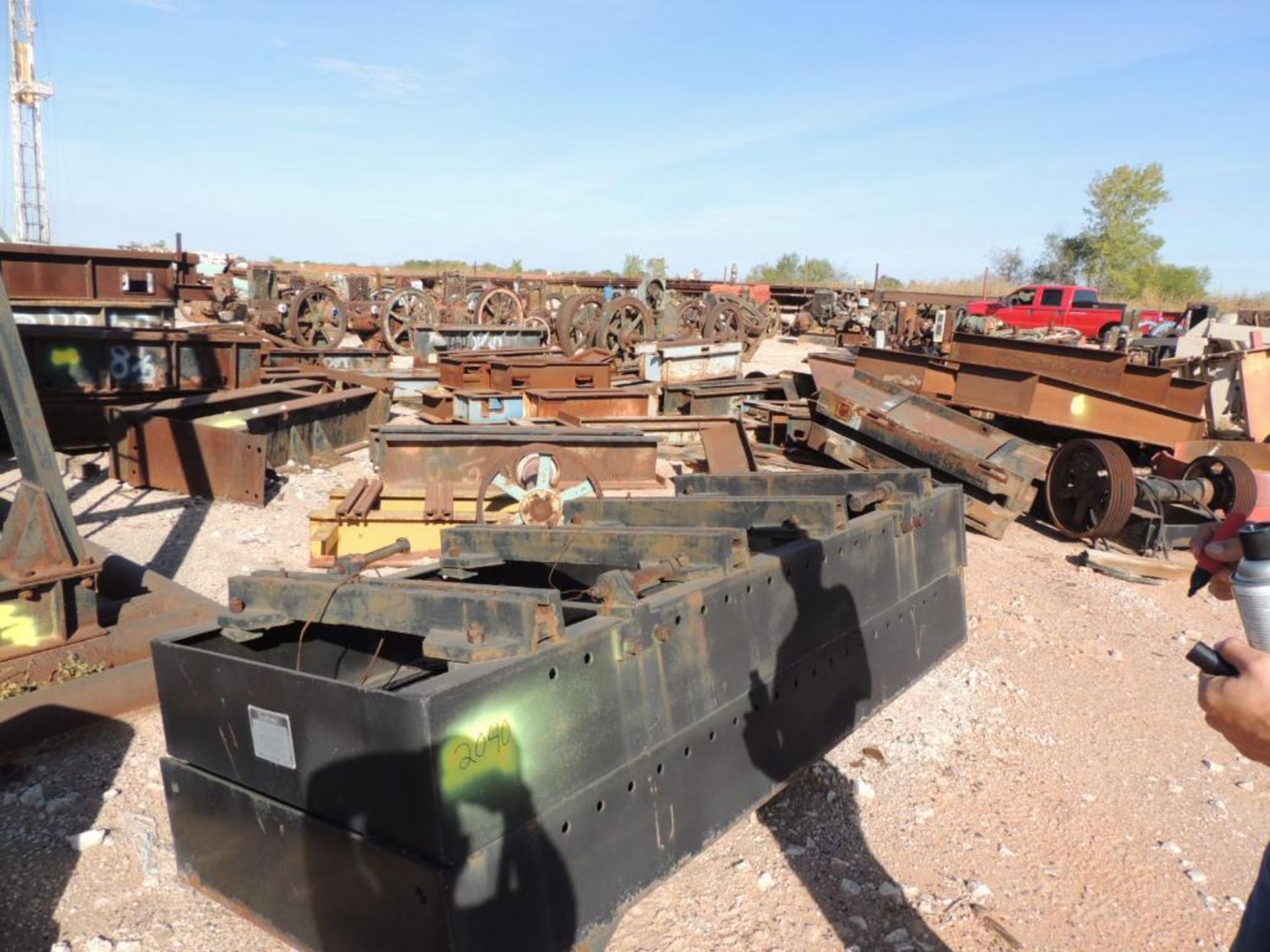 LOT: Assorted Bases for Natural Gas Engines, (Located Lower Yard)(LOCATED IN HENNESSEY, OK) - Image 2 of 4