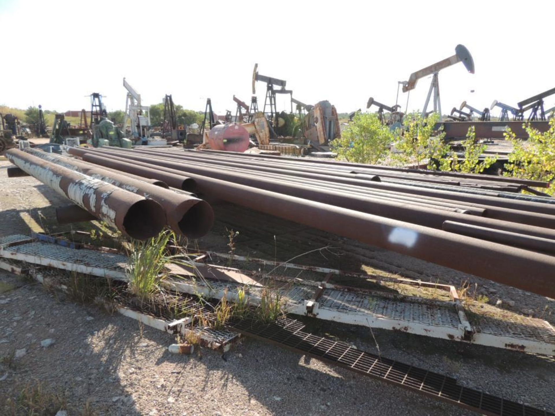 LOT: Large Quantity of Casing, Tubing and Pipe, Includes Pipe Racks (Located Lower Yard)(LOCATED IN - Image 10 of 16