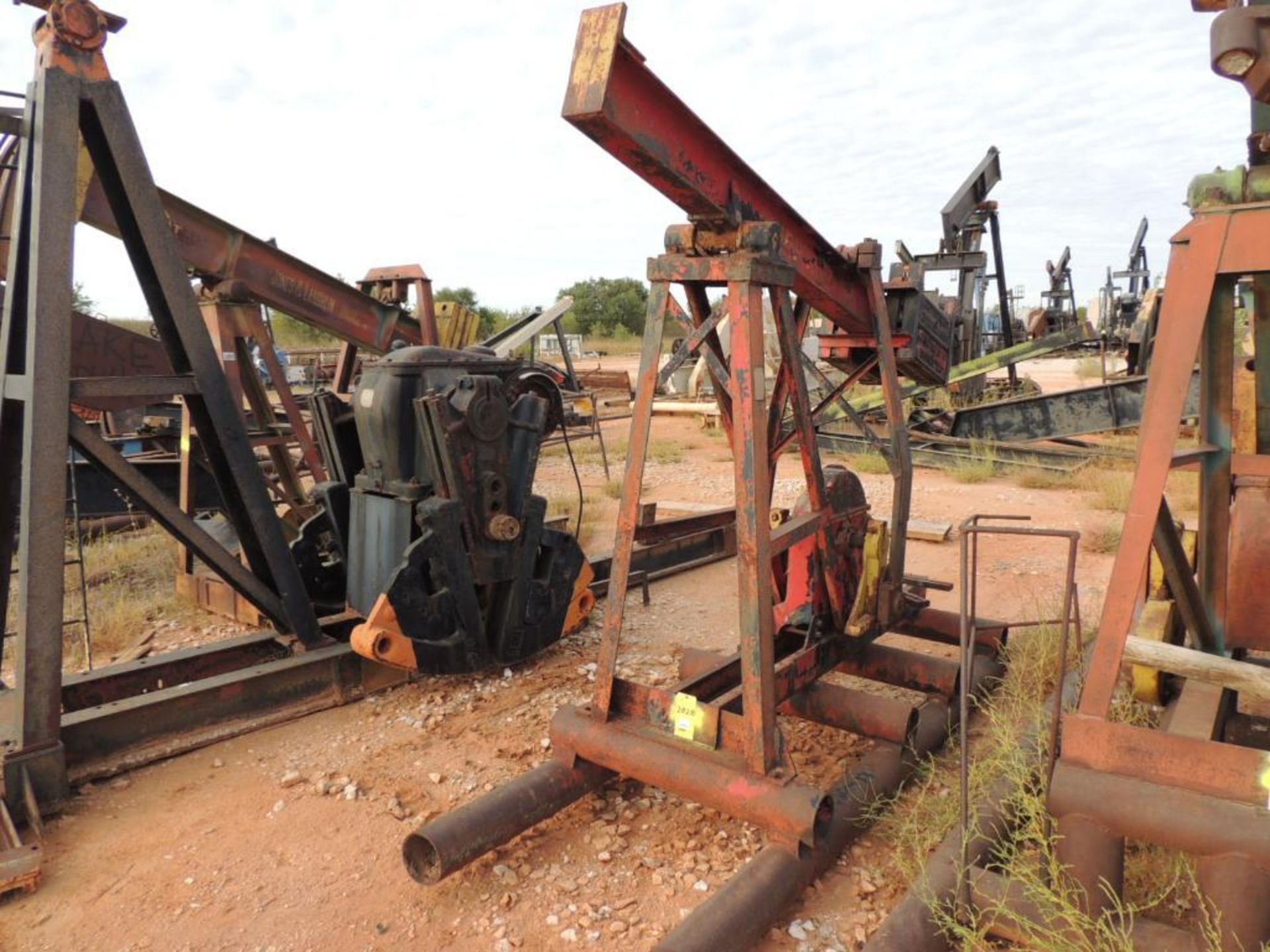 Jensen Bros Pump Jack Model 6D20 (Located Lower Yard)(LOCATED IN HENNESSEY, OK)