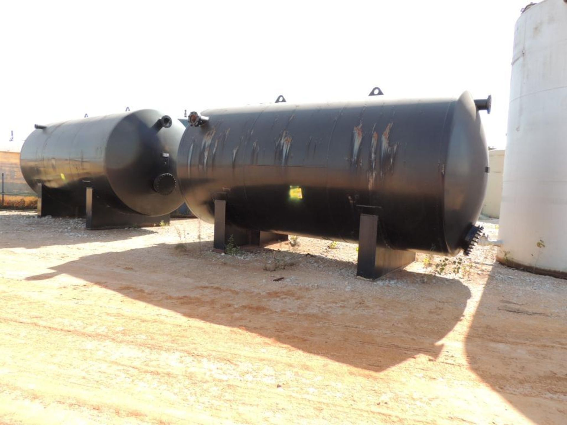 LOT: (2) 8 Ft. x 15 Ft. Horizontal Steel Tanks (Located Lower Yard)(LOCATED IN HENNESSEY, OK)