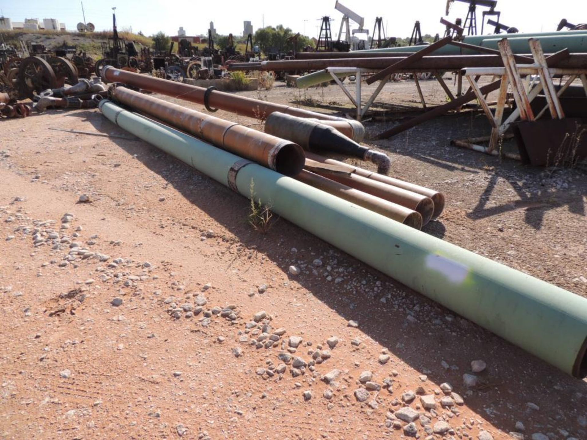 LOT: Large Quantity of Casing, Tubing and Pipe, Includes Pipe Racks (Located Lower Yard)(LOCATED IN