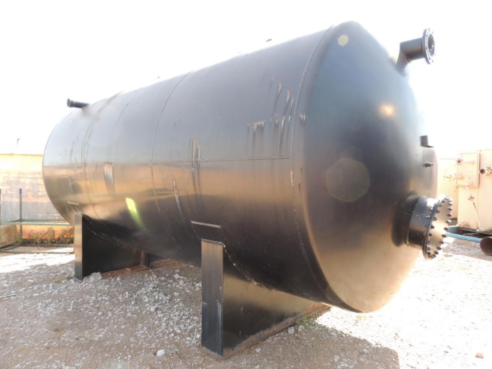 LOT: (2) 8 Ft. x 15 Ft. Horizontal Steel Tanks (Located Lower Yard)(LOCATED IN HENNESSEY, OK) - Image 3 of 4
