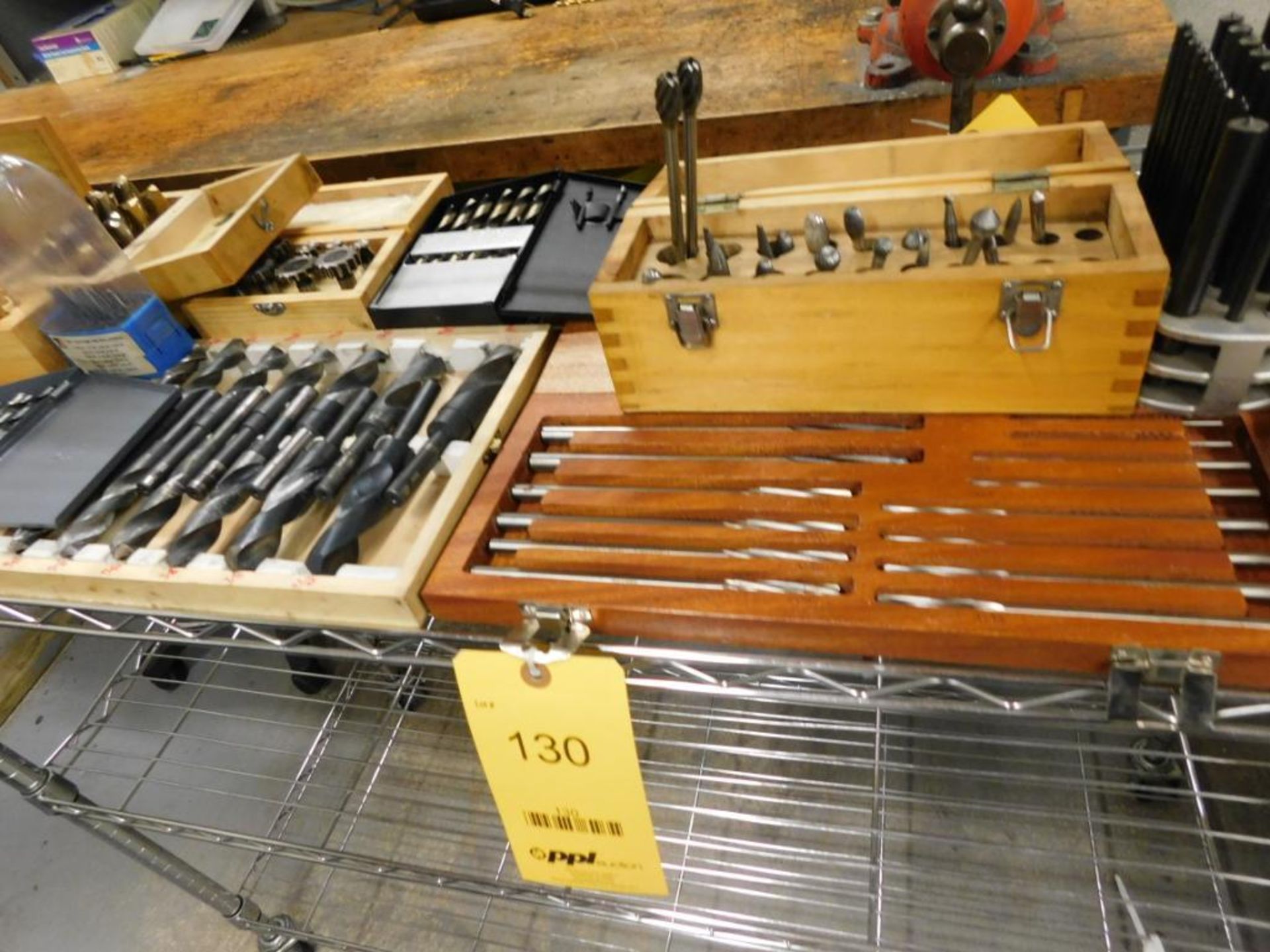 LOT: Assorted Tooling & Rolling Metro Rack - Image 2 of 2