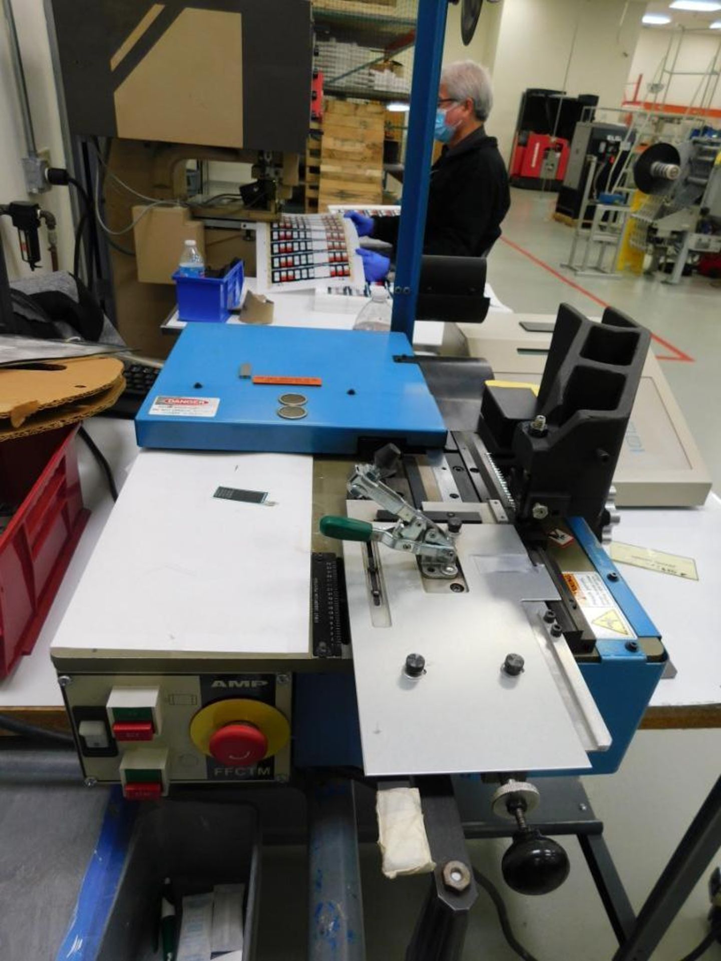 AMP Bench Top Electric Terminal Press Model EFCTM, S/N 702600 - Image 2 of 2