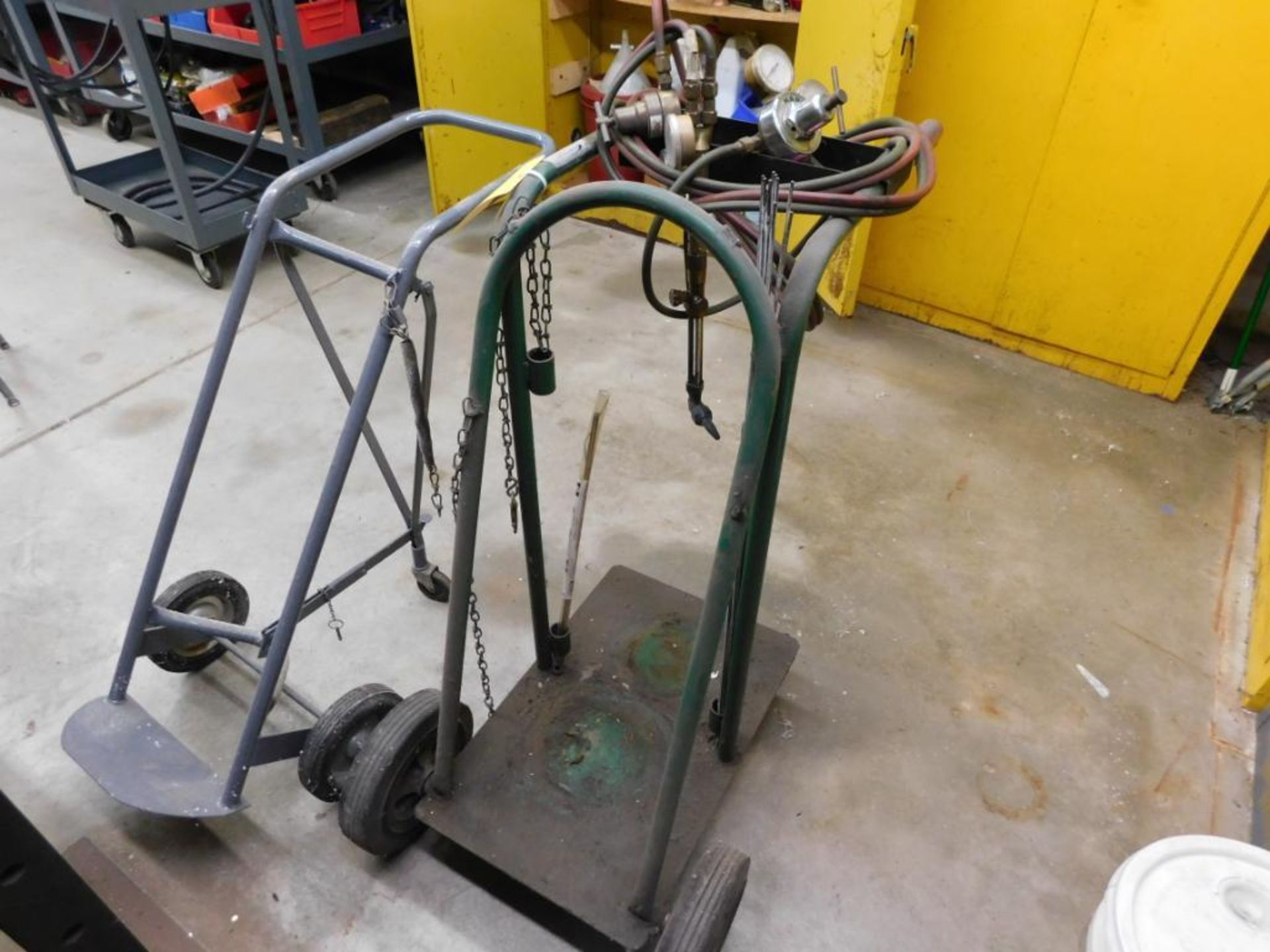 Torch Cart with Gauges, Hoses & Torch