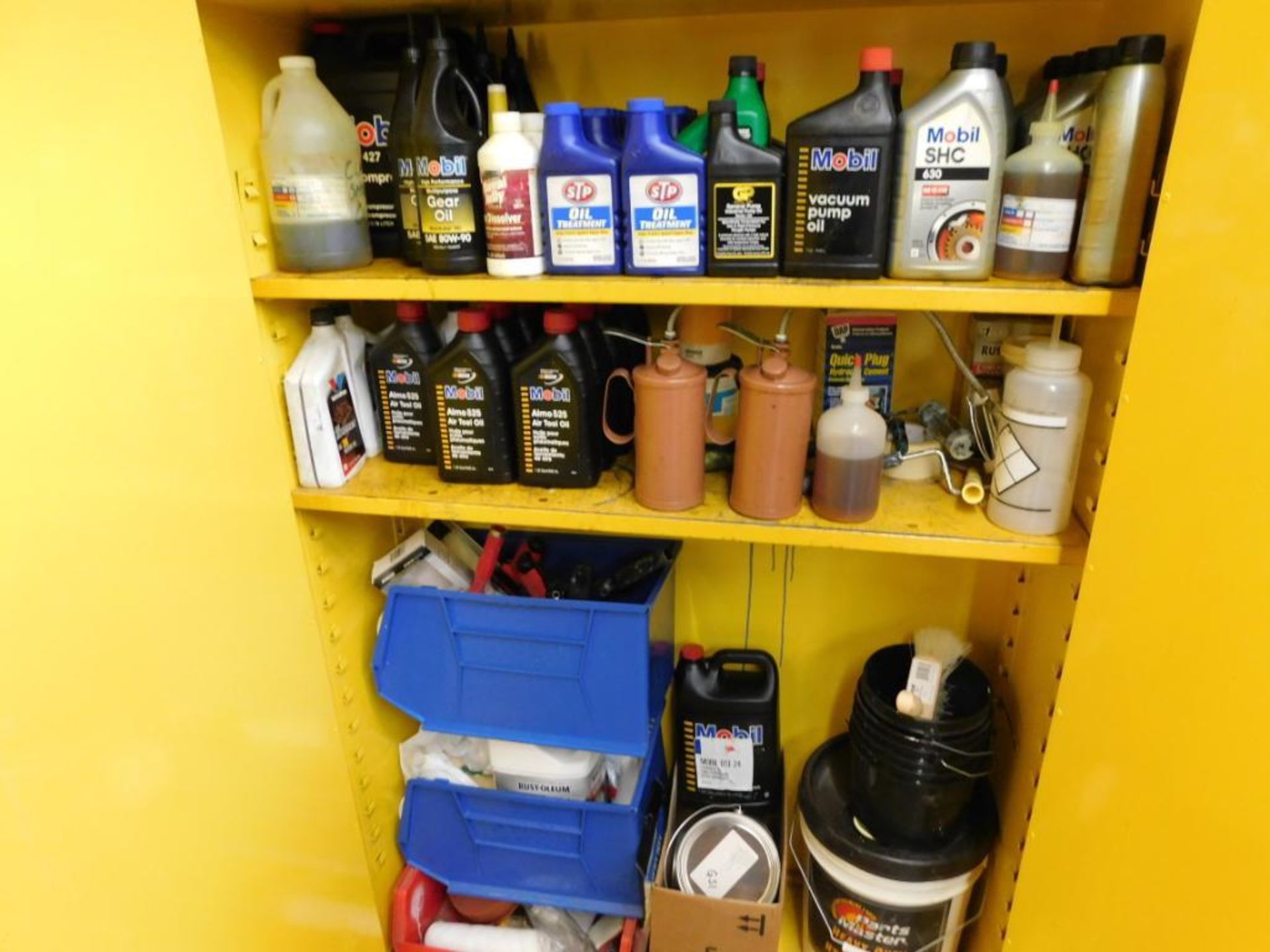 LOT: 45 Gallon Flammable Liquid Storage Cabinet, with Contents - Image 2 of 2