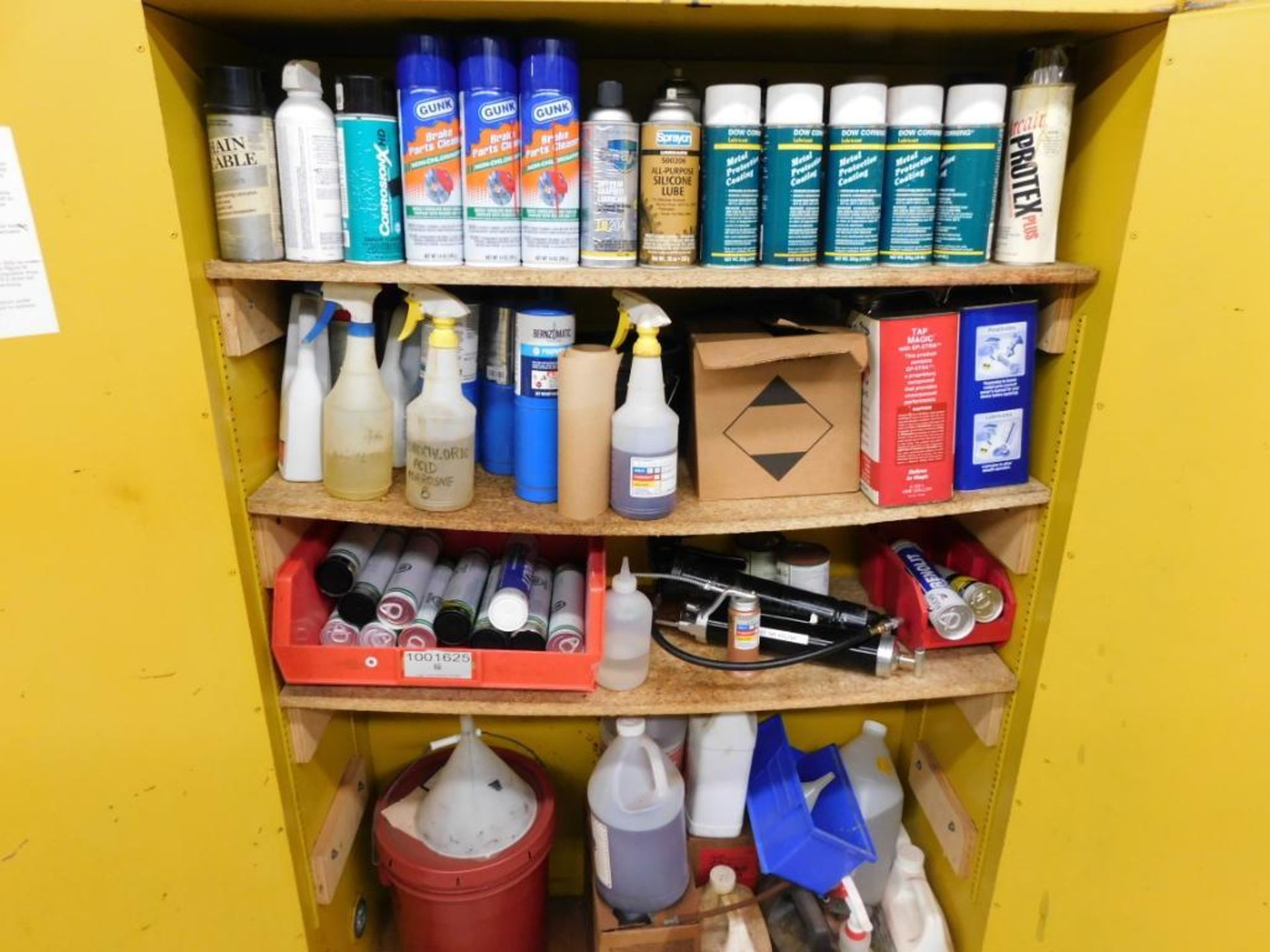 LOT: 45 Gallon Flammable Liquid Storage Cabinet, with Contents - Image 2 of 2