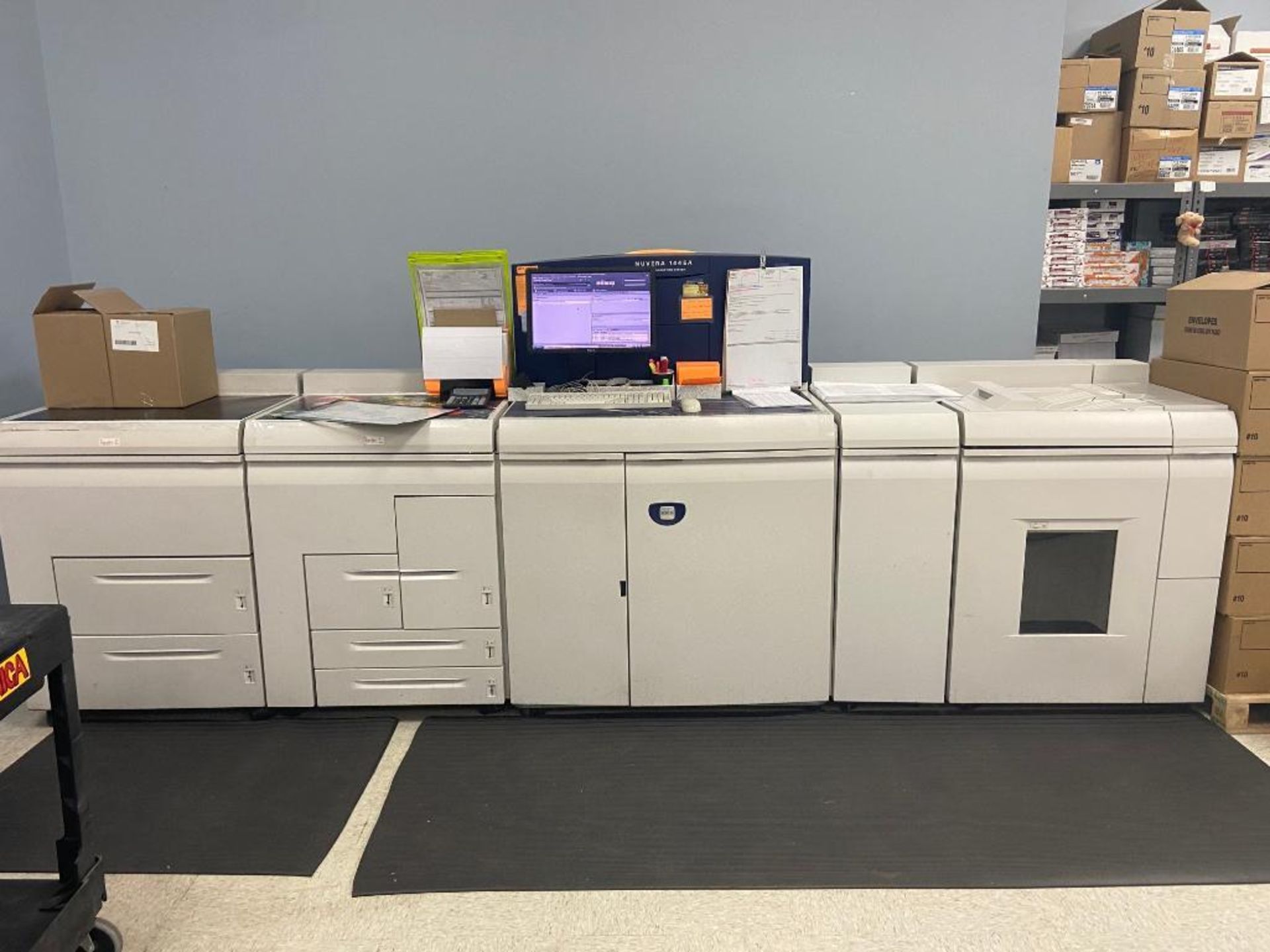 Xerox Nuvera 144 EA Black and White Digital Printer (LOCATED IN BLOOMINGTON, MN.)