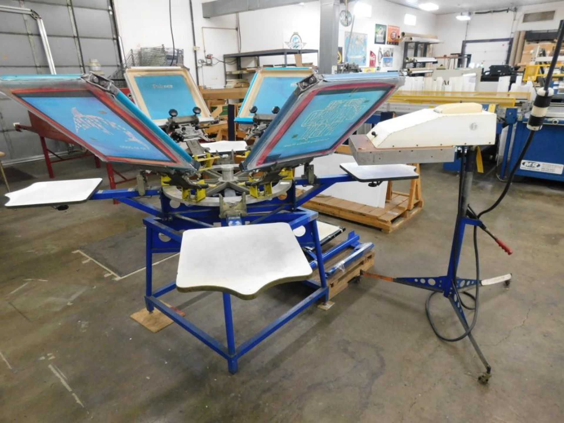 Hopkins International Screen Printing System Model Redair Auto SPO, S/N 91621 (LOCATED IN ST. AUGUST - Image 2 of 5