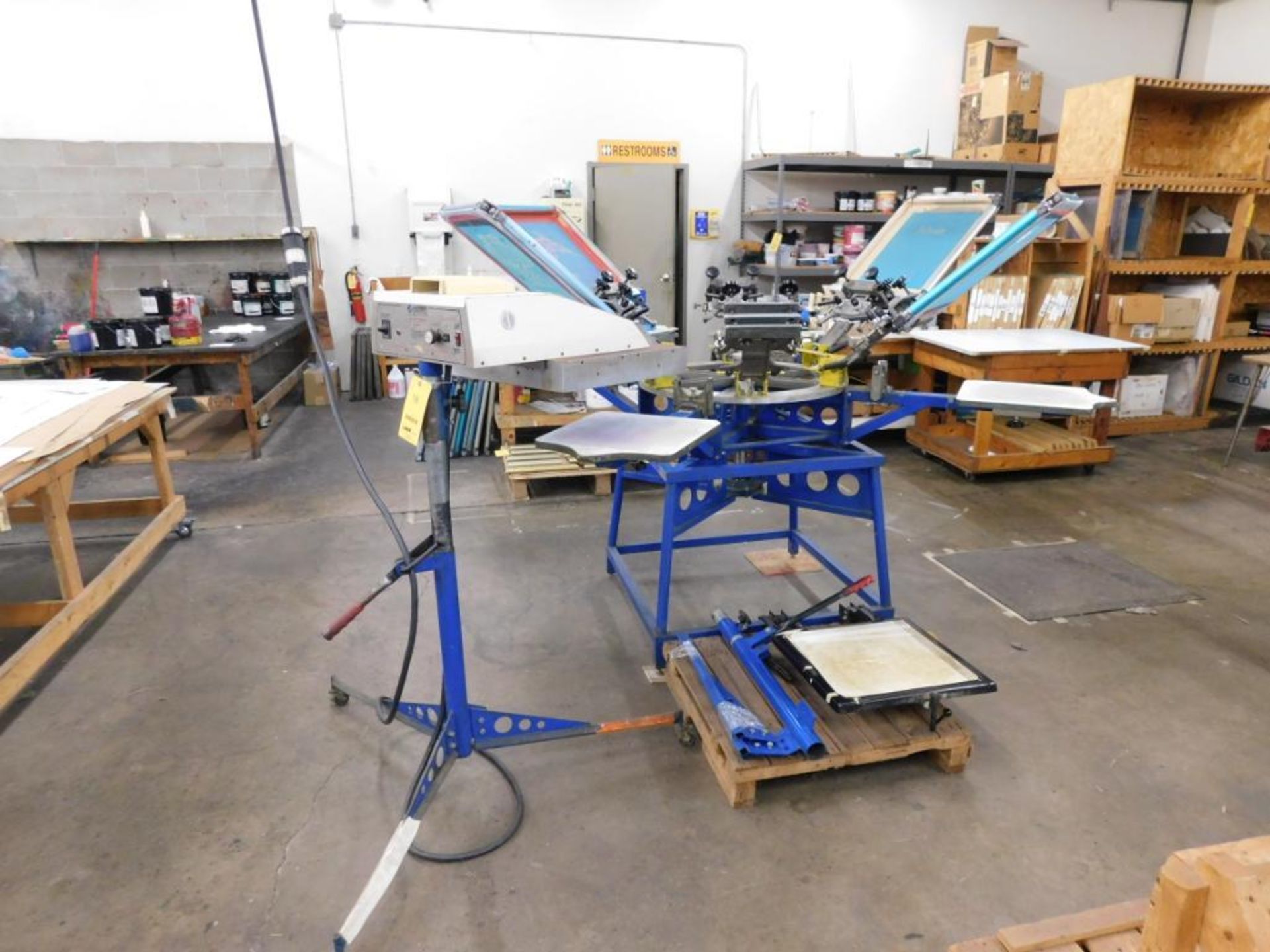 Hopkins International Screen Printing System Model Redair Auto SPO, S/N 91621 (LOCATED IN ST. AUGUST - Image 3 of 5