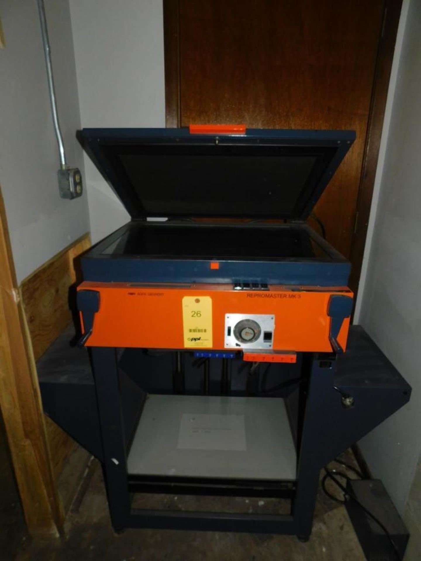 Gevaert Agfa Repromaster MK3 Copyproof Process Camera (LOCATED IN ST. AUGUSTA, MN.)