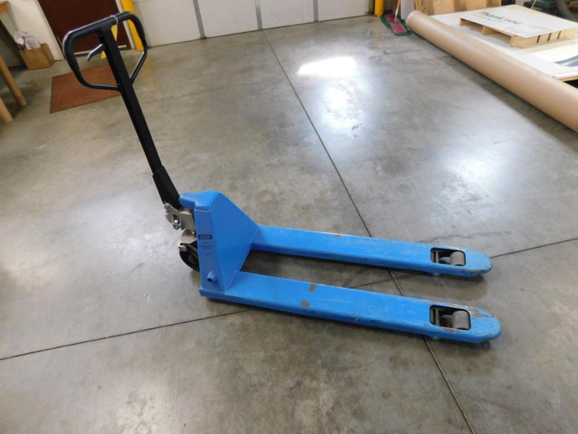 Uline 4400 lb. Quick-Lift Narrow Pallet Jack Model H-3762 (LOCATED IN ST. AUGUSTA, MN.) - Image 2 of 2