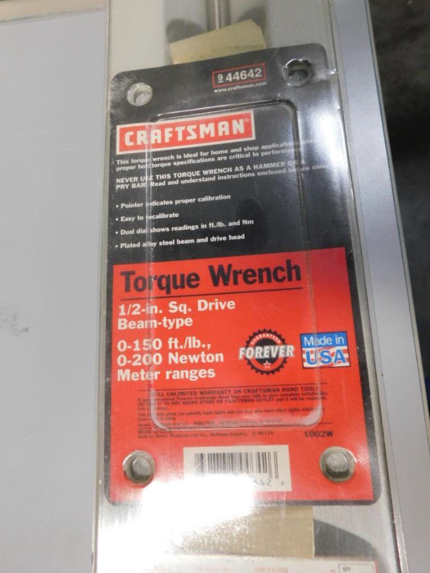 Craftsman 1/2 sq. in. Torque Wrench (LOCATED IN MINNEAPOLIS, MN.) - Image 2 of 2