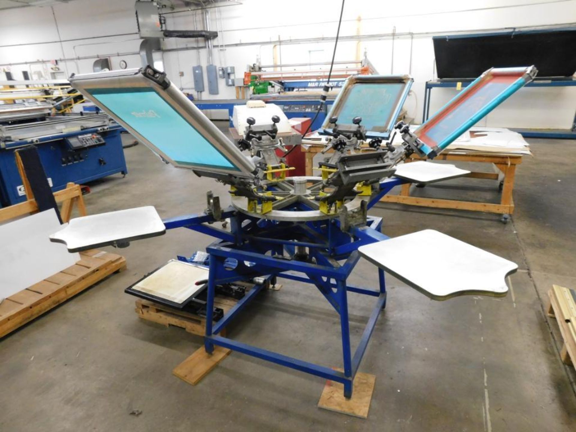 Hopkins International Screen Printing System Model Redair Auto SPO, S/N 91621 (LOCATED IN ST. AUGUST