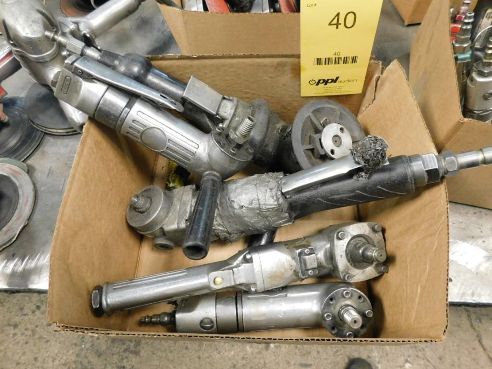 LOT: (5) Pneumatic Angle Grinders