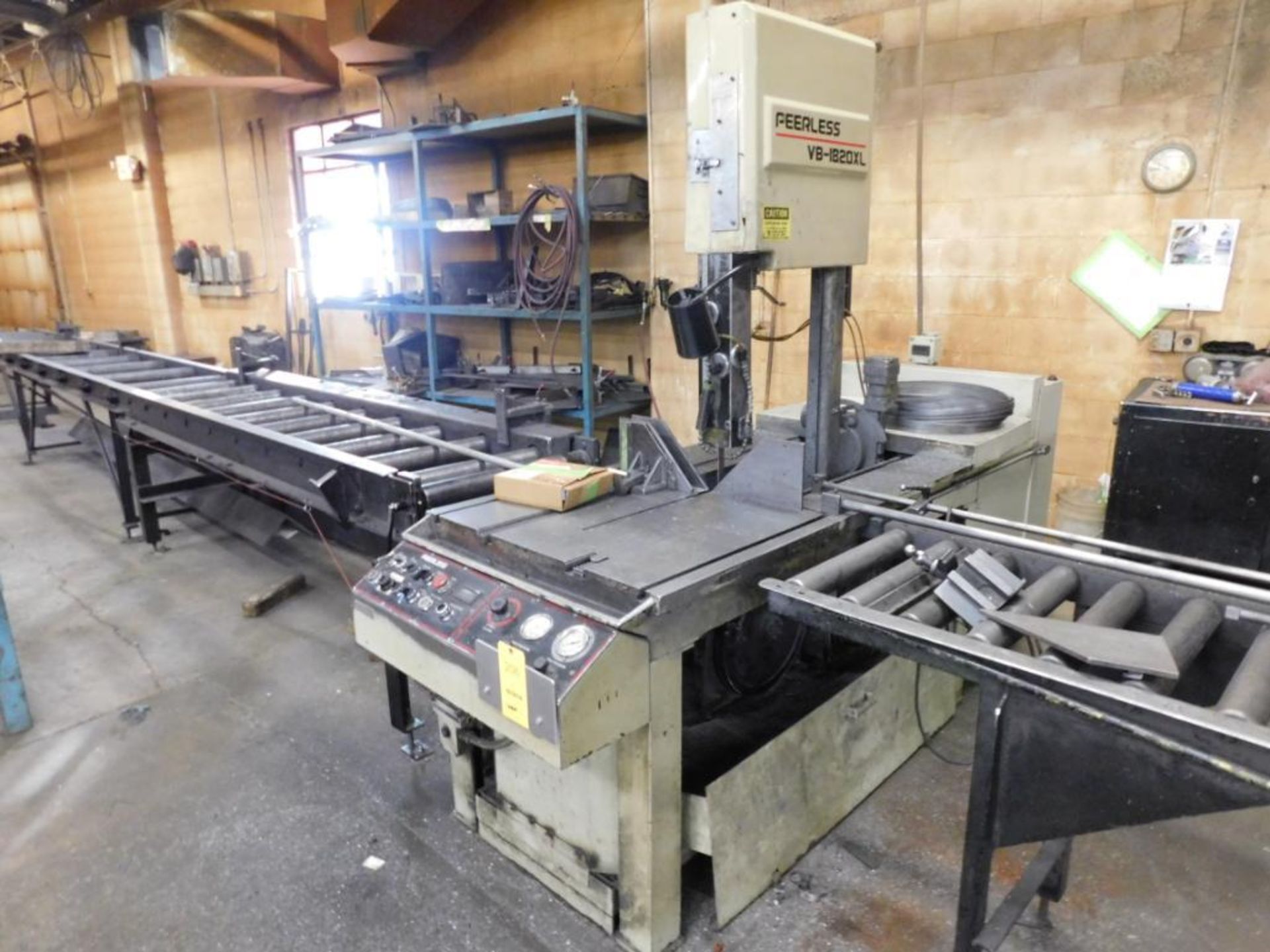 Peerless Tilting Frame Vertical Band Saw Model VB-1820-XL, S/N CO-34289-96 (1996), 18 in. Throat,