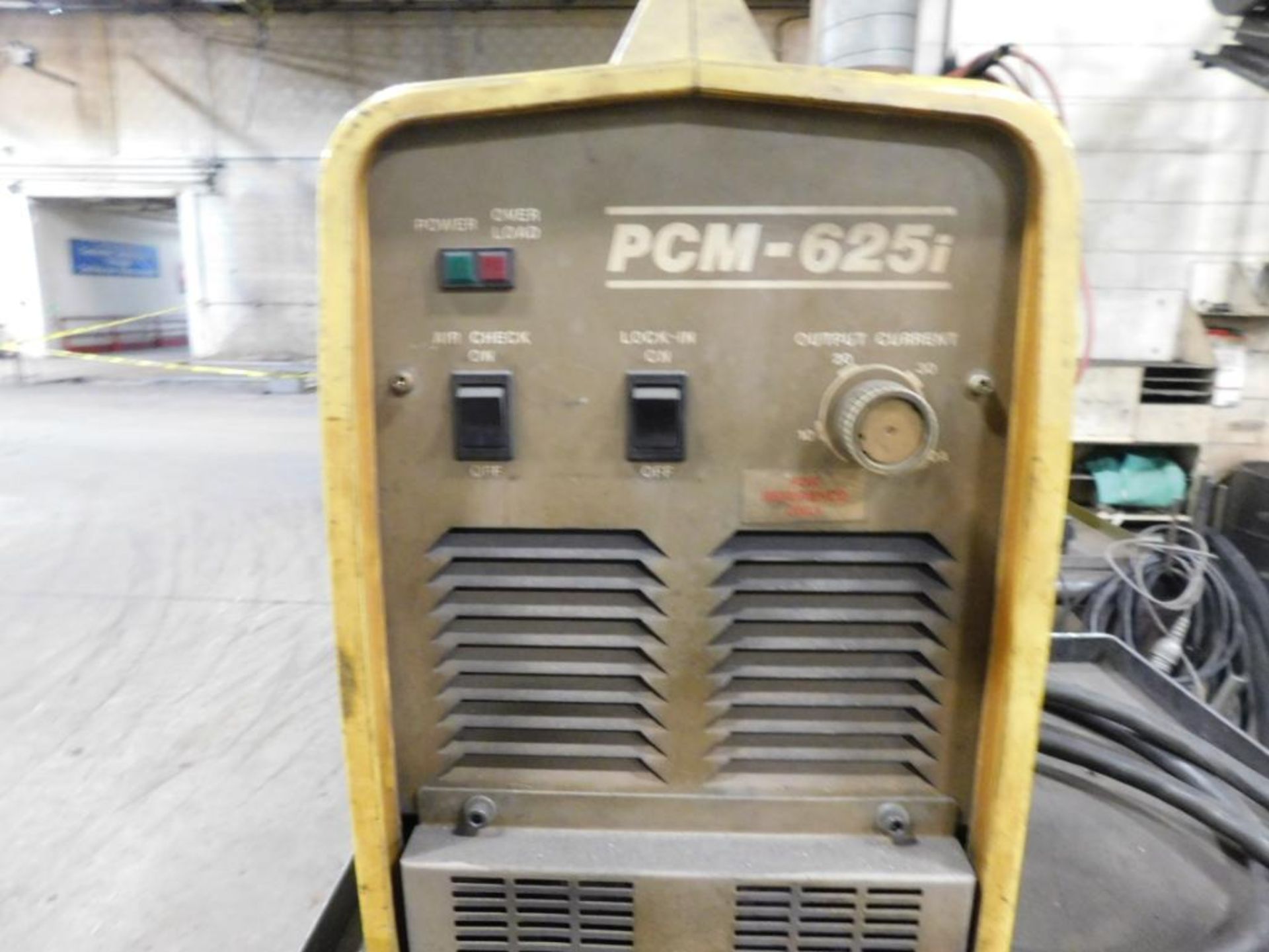 ESAB 40 Amp Plasma Cutter Model PMC-625i, S/N PA-1517272, Torch, Cables, Cart - Image 2 of 2