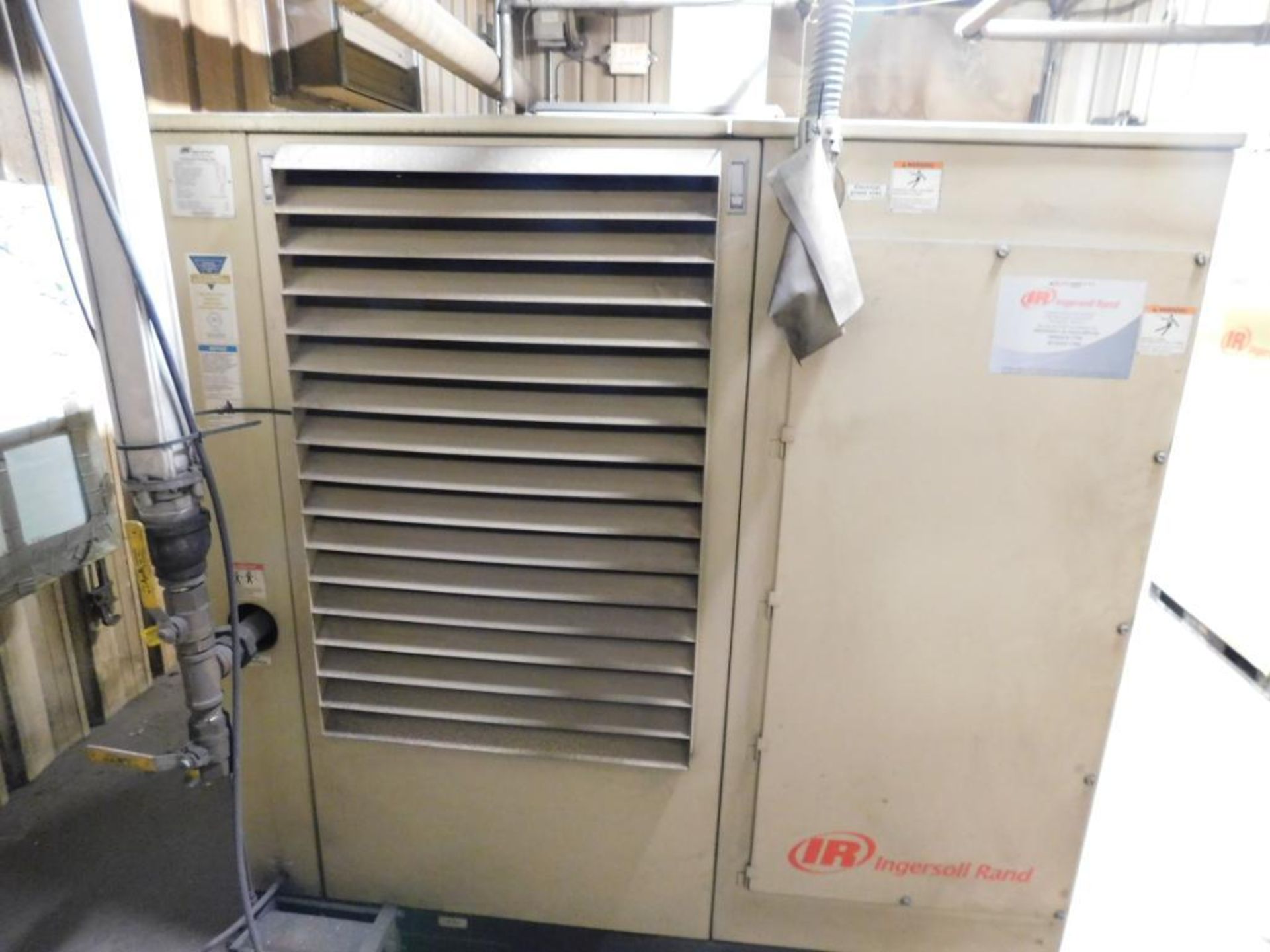 Ingersoll Rand 75 HP Rotary Air Compressor Model SSR-EP75, S/N CK8341U08094 (2008), 323 CFM, - Image 3 of 4