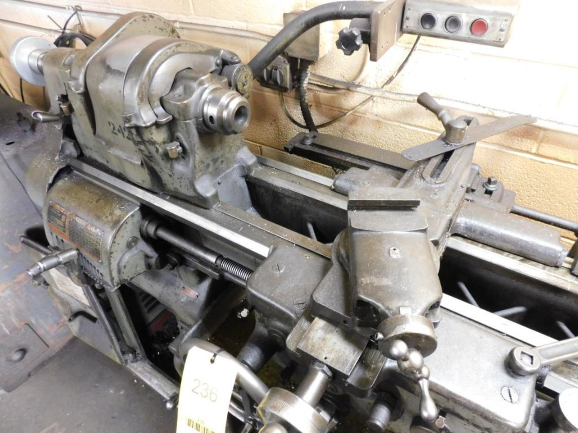 South Bend 12 in. x 48 in. Engine Lathe Model CL9145C, S/N 8893TKX14, 1.06 in. Thru Hole, 940 RPM, - Image 2 of 3