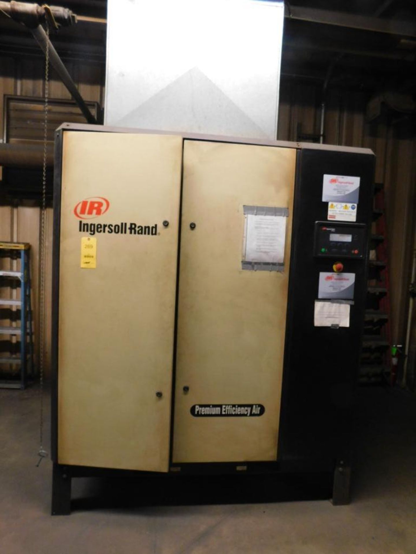 Ingersoll Rand 100 HP Rotary Air Compressor Model IRN100H-CC, S/N NV5404U02304 (2002), 540 CFM,