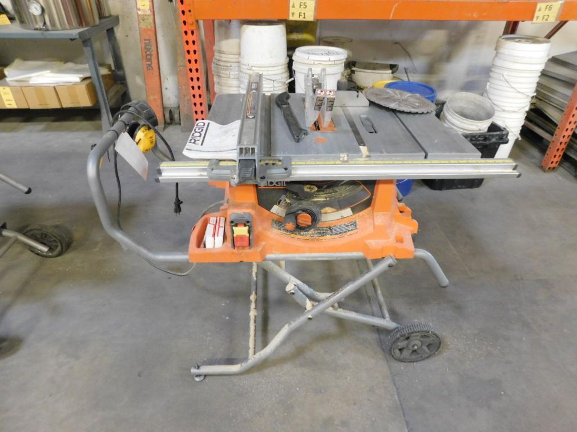 Ridgid 10 in. Table Saw Model R4510