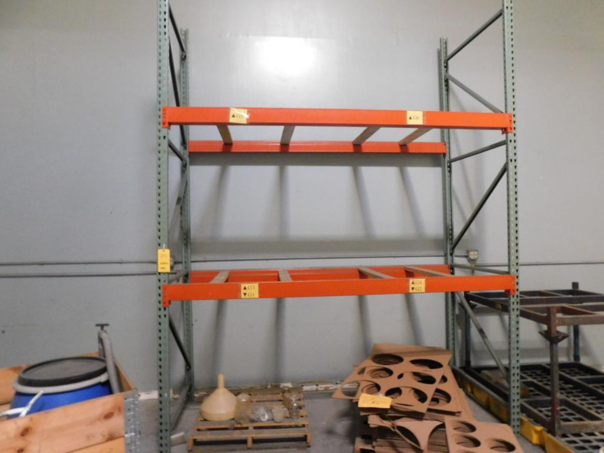 (1) Section 108 in. x 42 in. x 12 ft. Pallet Rack