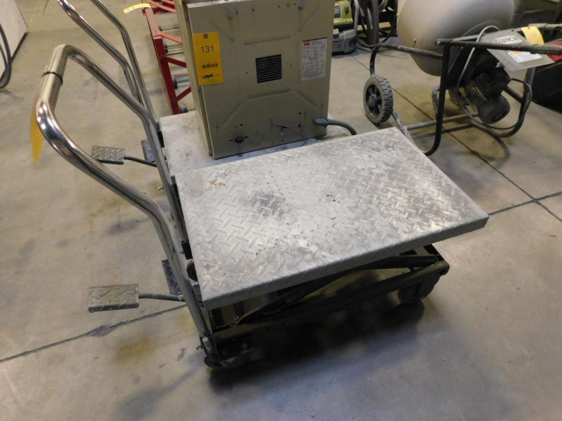 Hydraulic Die Cart, 500 lb. Capacity