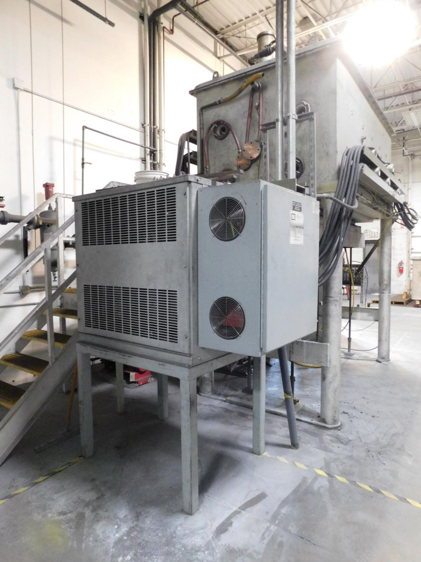 High Temperature Electric Sintering Furnace, 600 Liter Internal Volume, Positive Pressure Inert Gas, - Image 6 of 6