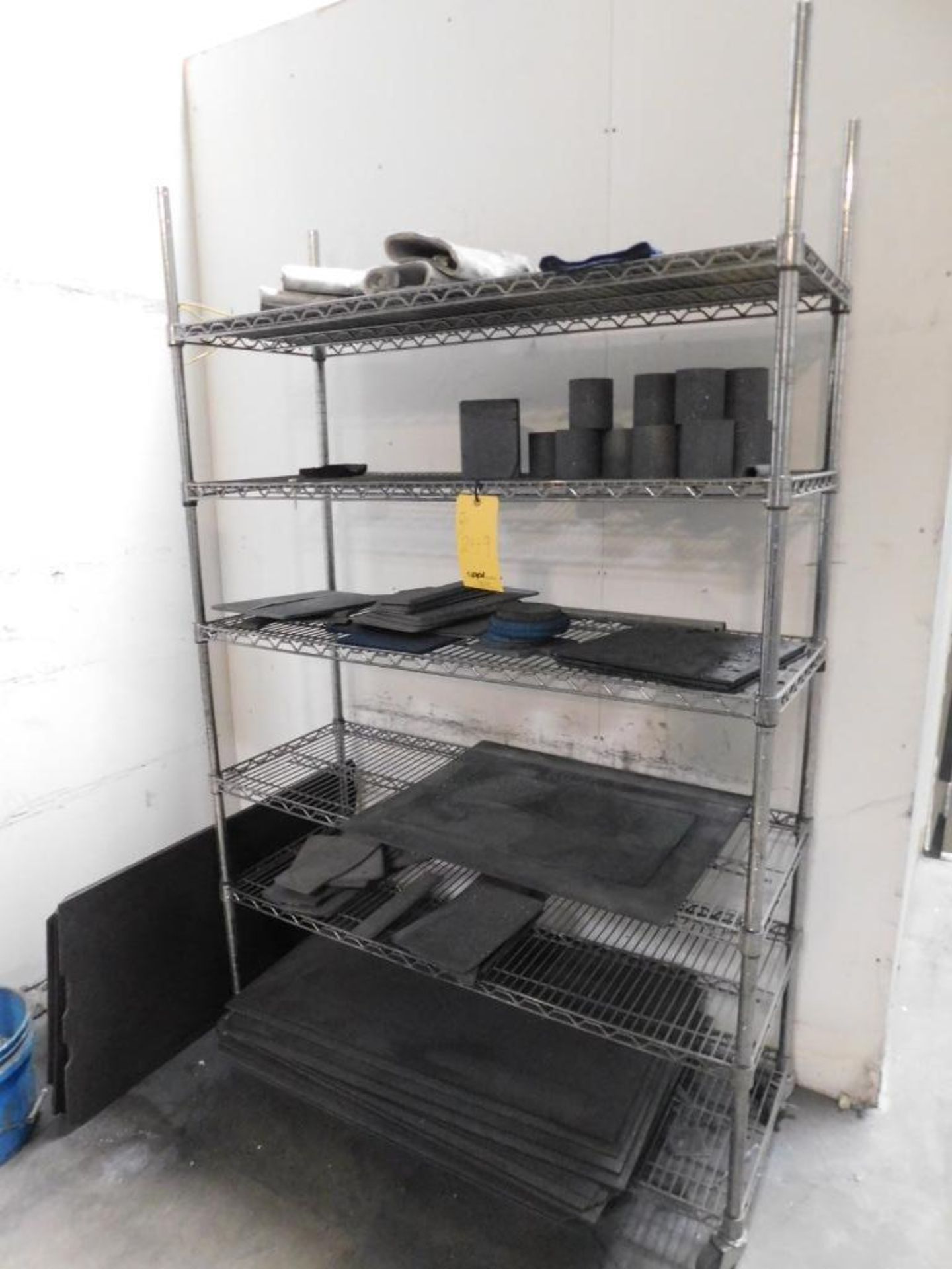 LOT: Spare Furnace Parts on Shelving & Table - Image 2 of 2