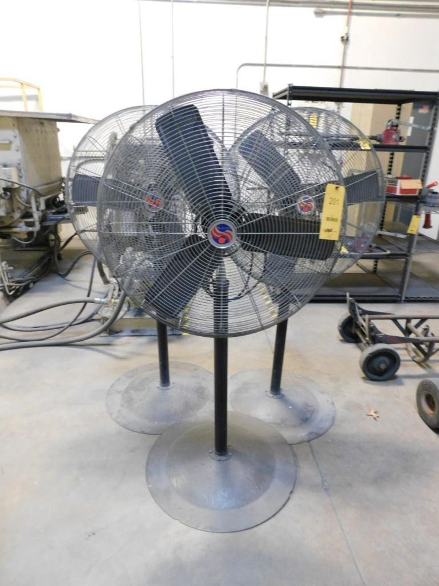 LOT: (3) Pedestal Fans - Image 2 of 2