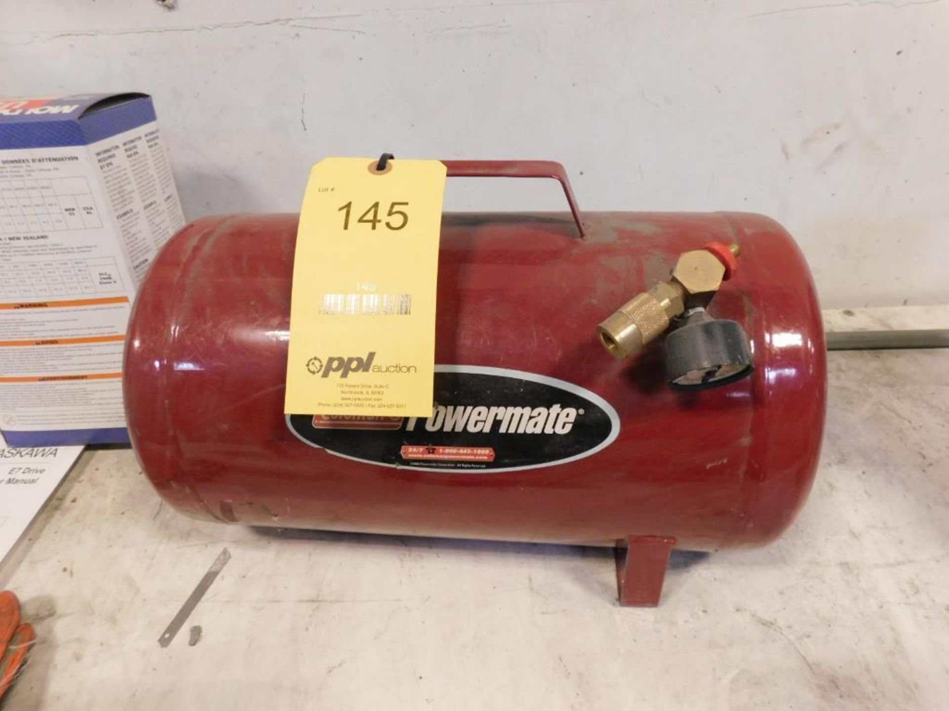 Coleman Powermate Portable Air Tank, 125 PSI Max. - Image 2 of 2