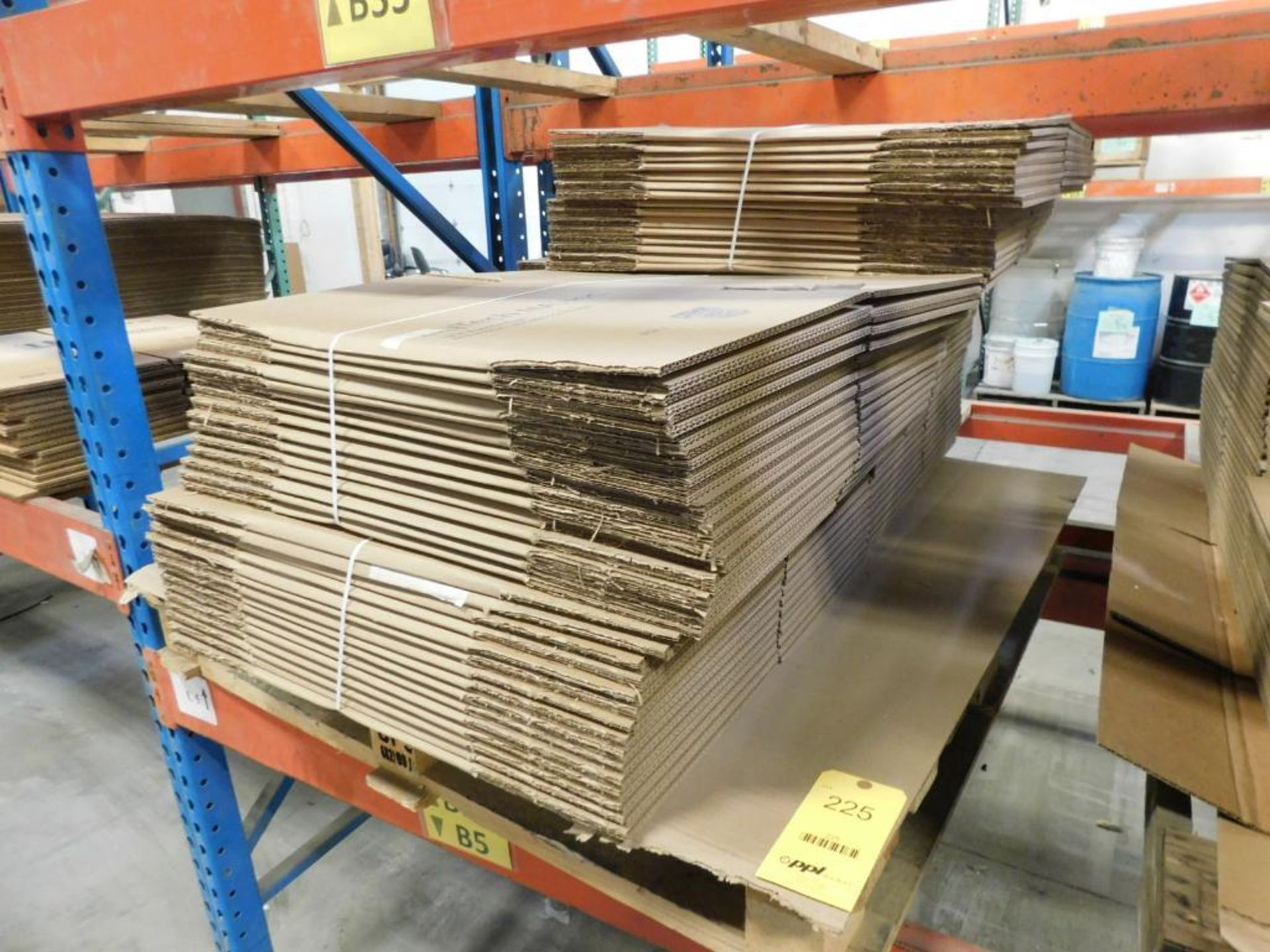 LOT: Approx. (135) Foldable Cardboard Boxes on (2) Pallets