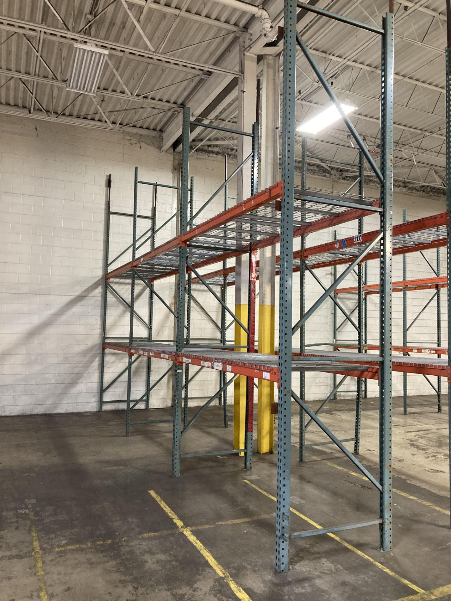 (18) sections of pallet racking - Image 2 of 5