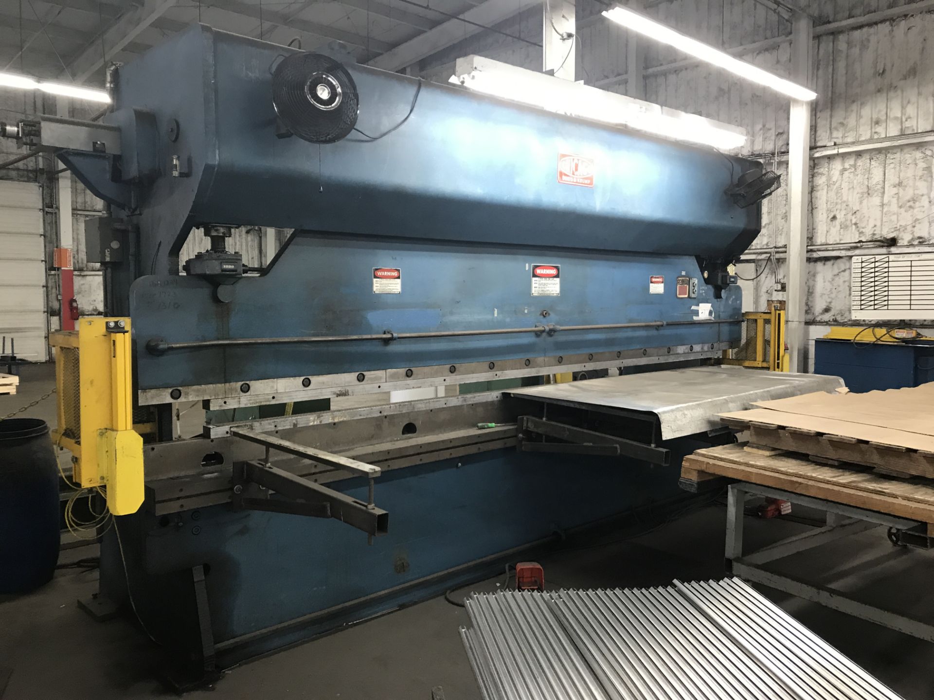 90 Ton x 16' Chicago Dries & Krump Mechanical Press Brake - Image 2 of 8