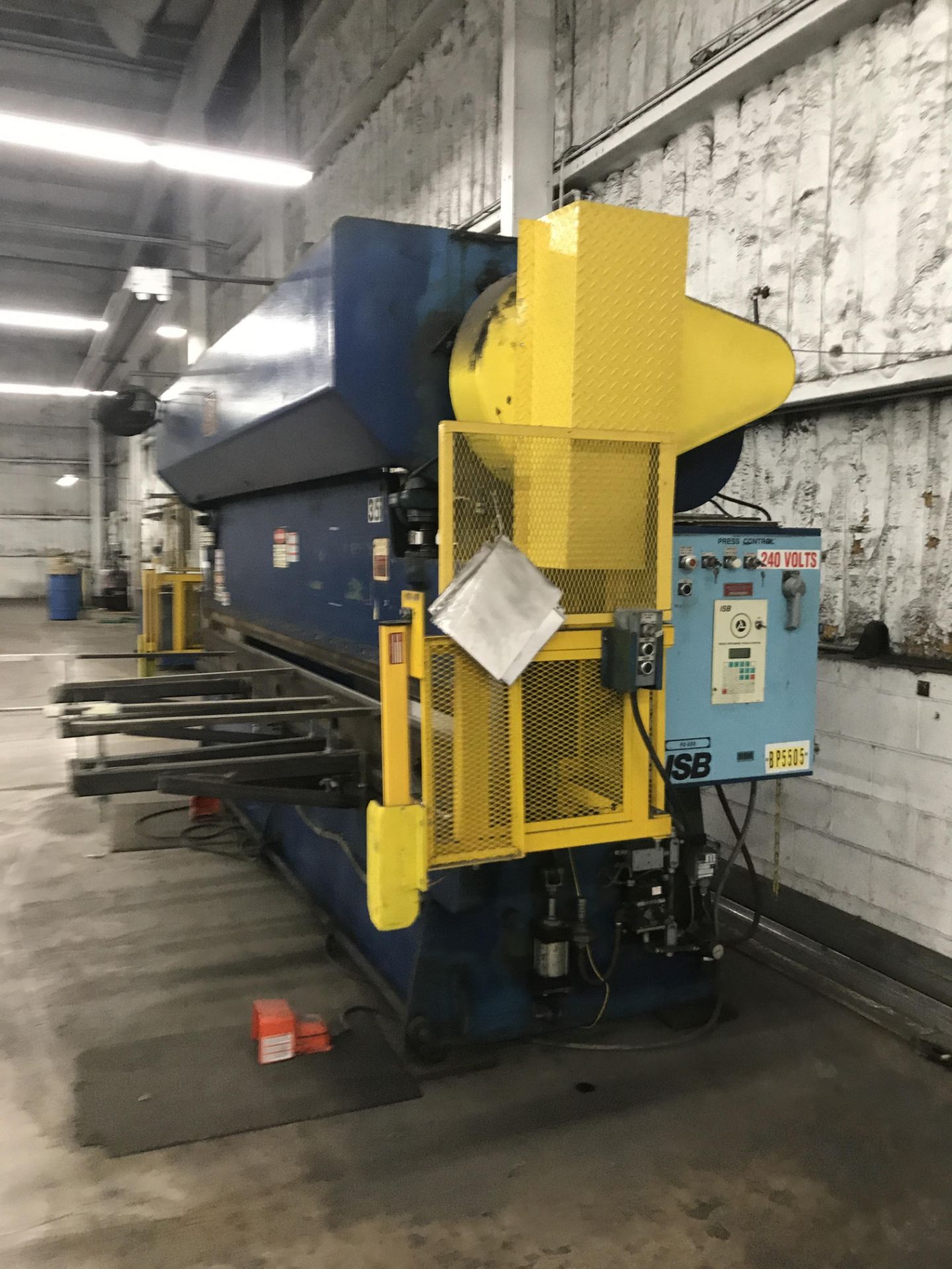 55 Ton x 14' Chicago Dries & Krump Mechanical Press Brake - Image 3 of 9