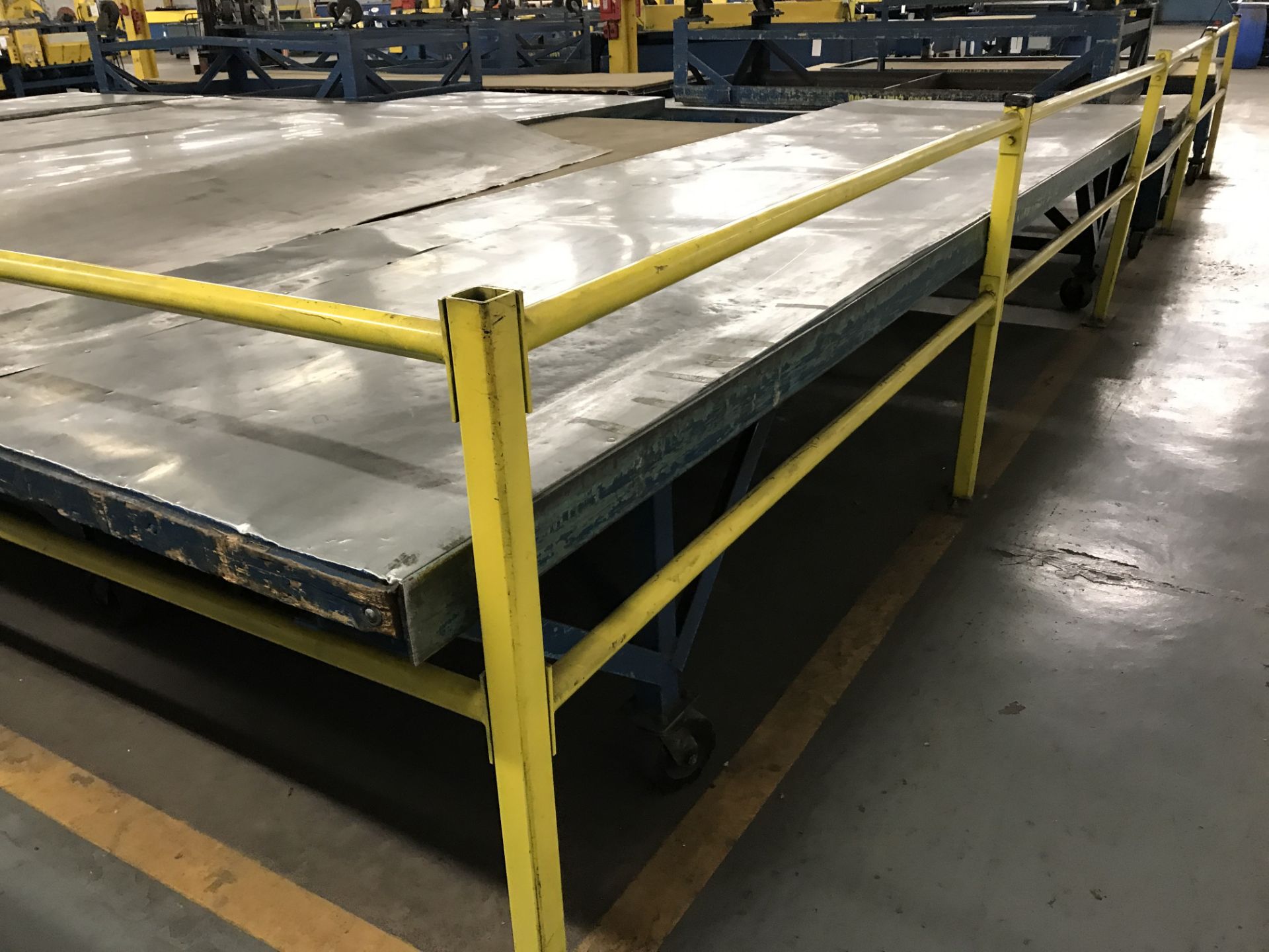 Rolling Table, 16' x 4 1/2', 3,000 lbs - Image 2 of 2