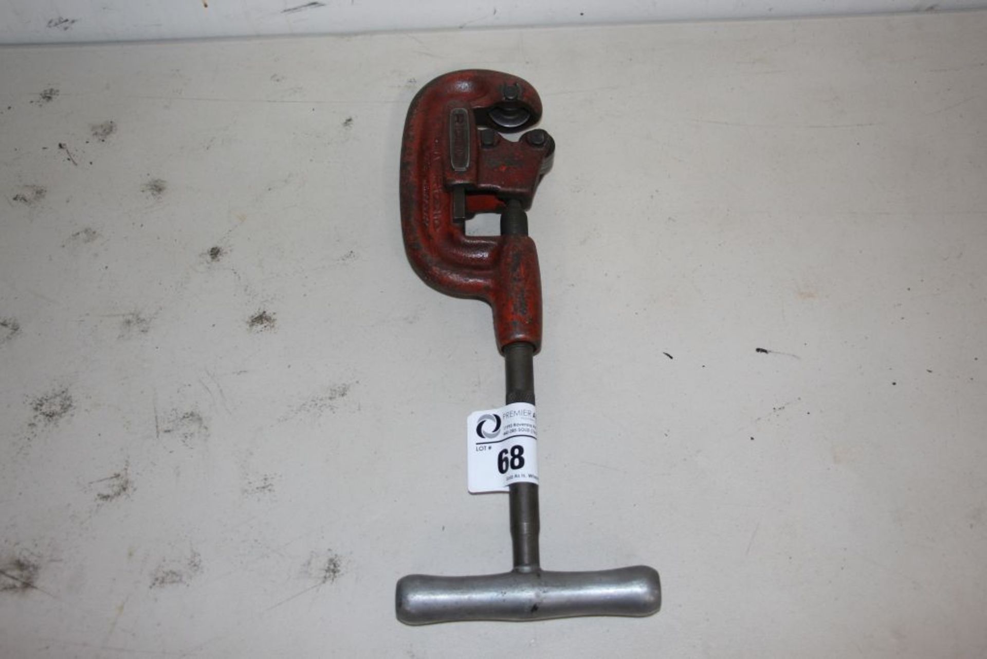 Ridgid pipe cutter, 1/8" - 1 1/4"