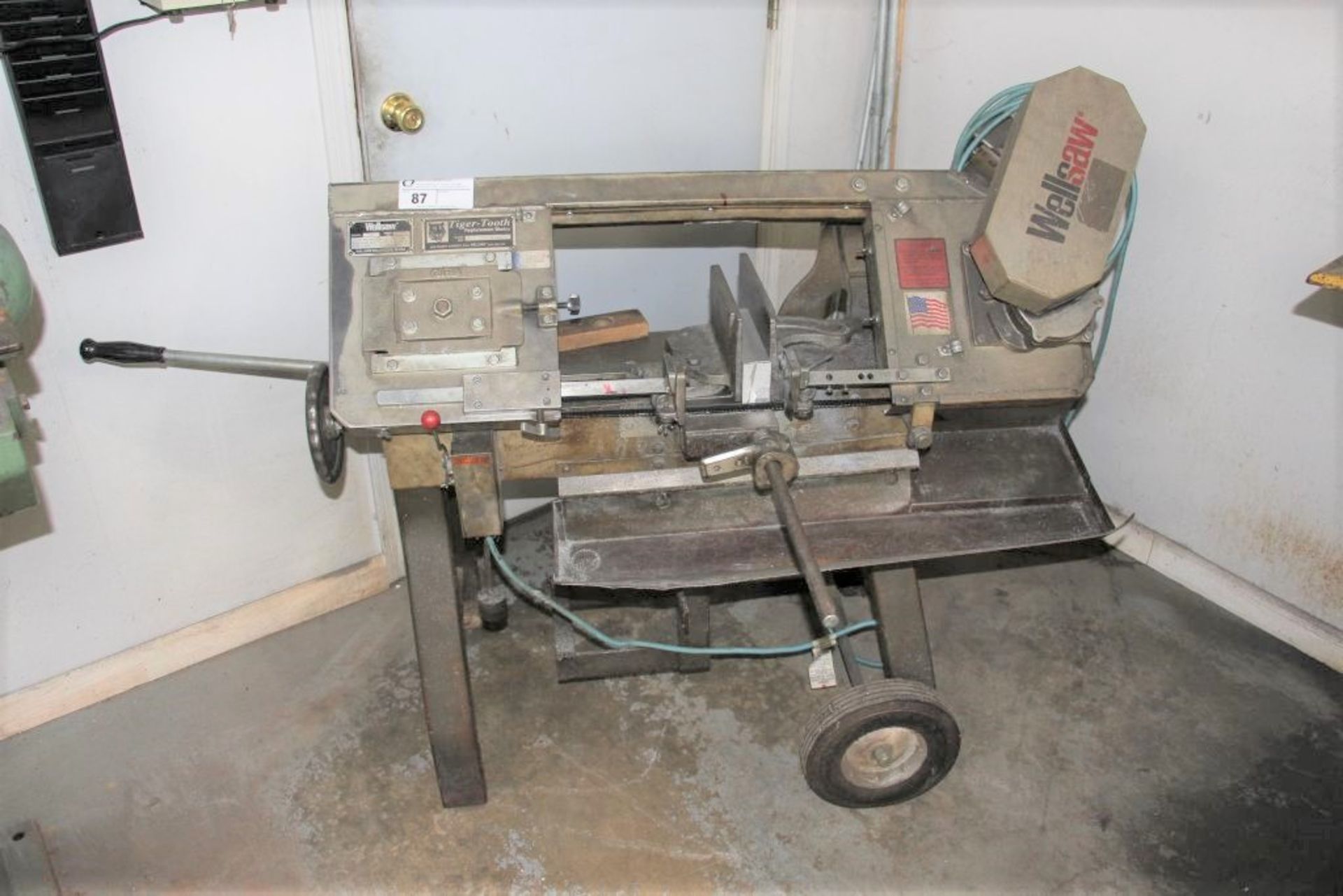 Wellsaw model 58B Portable Metal Cutting Band Saw