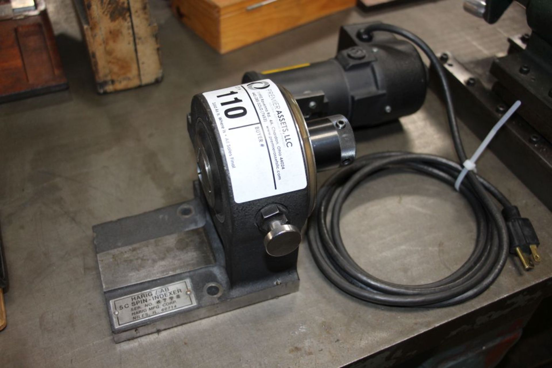 Harig / AB 5C Spin-indexer