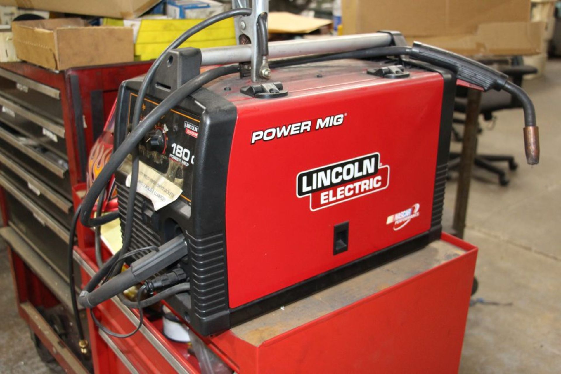 Lincoln Electric Power MIG welder, model - 180c, serial - M3690602077