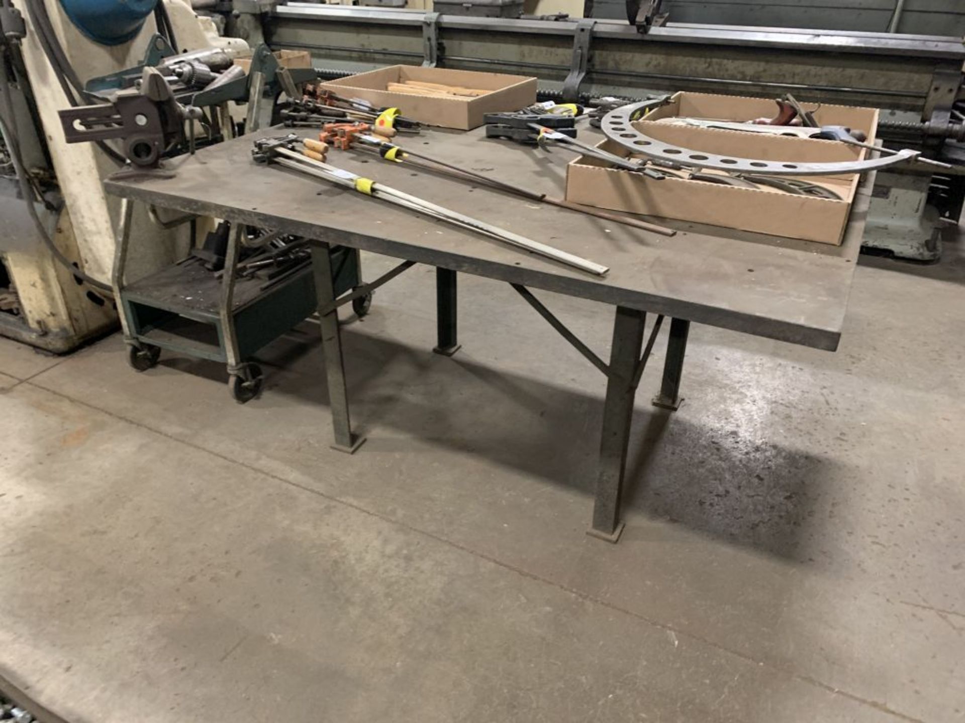 Versa Vise with 5'x4' work Table