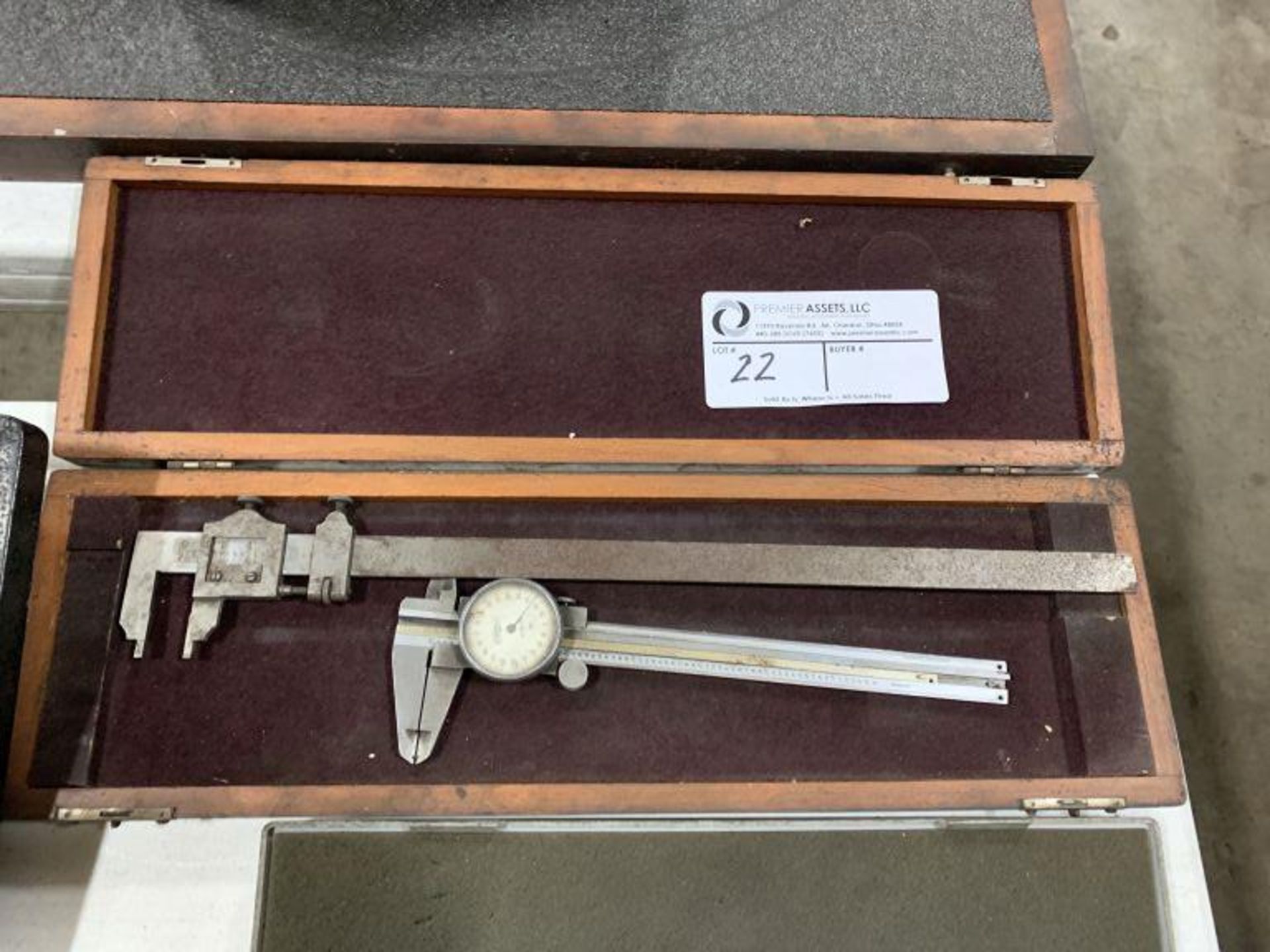 (2) Fowler 5' caliper & McGrath Straul 12" caliper