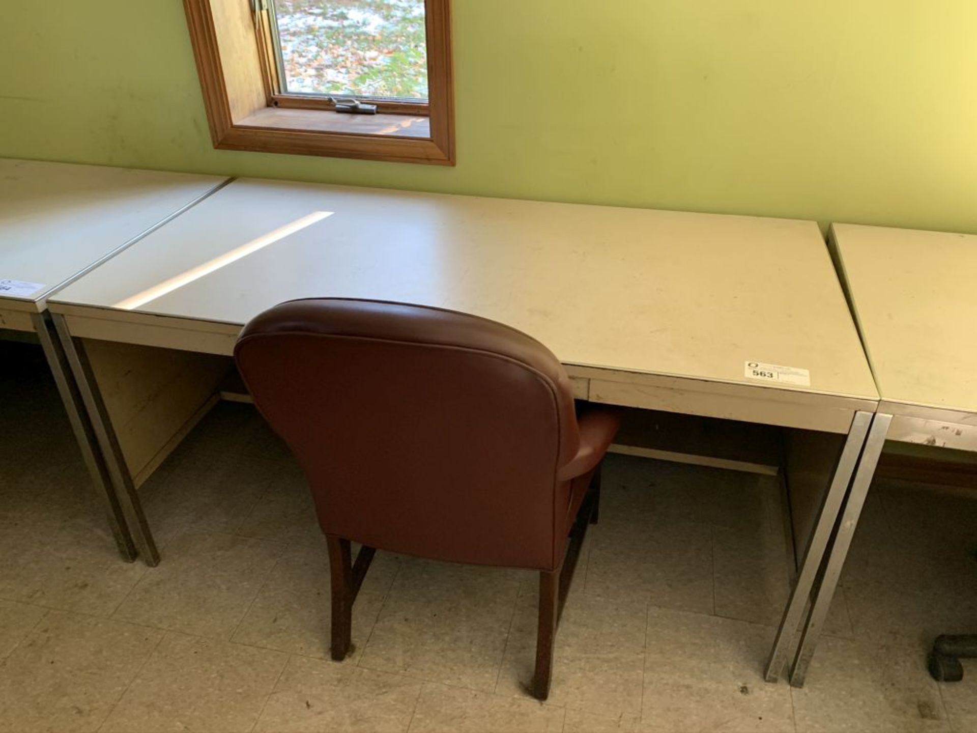 Desk & Chair, 30" x 60" x 29"