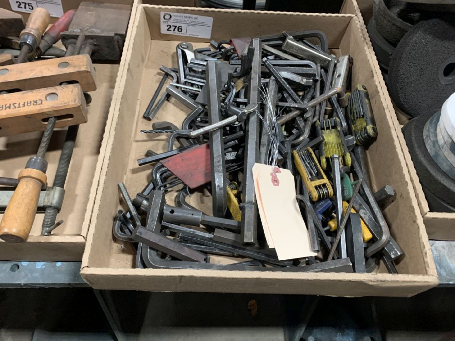 assortment of Allen wrenches