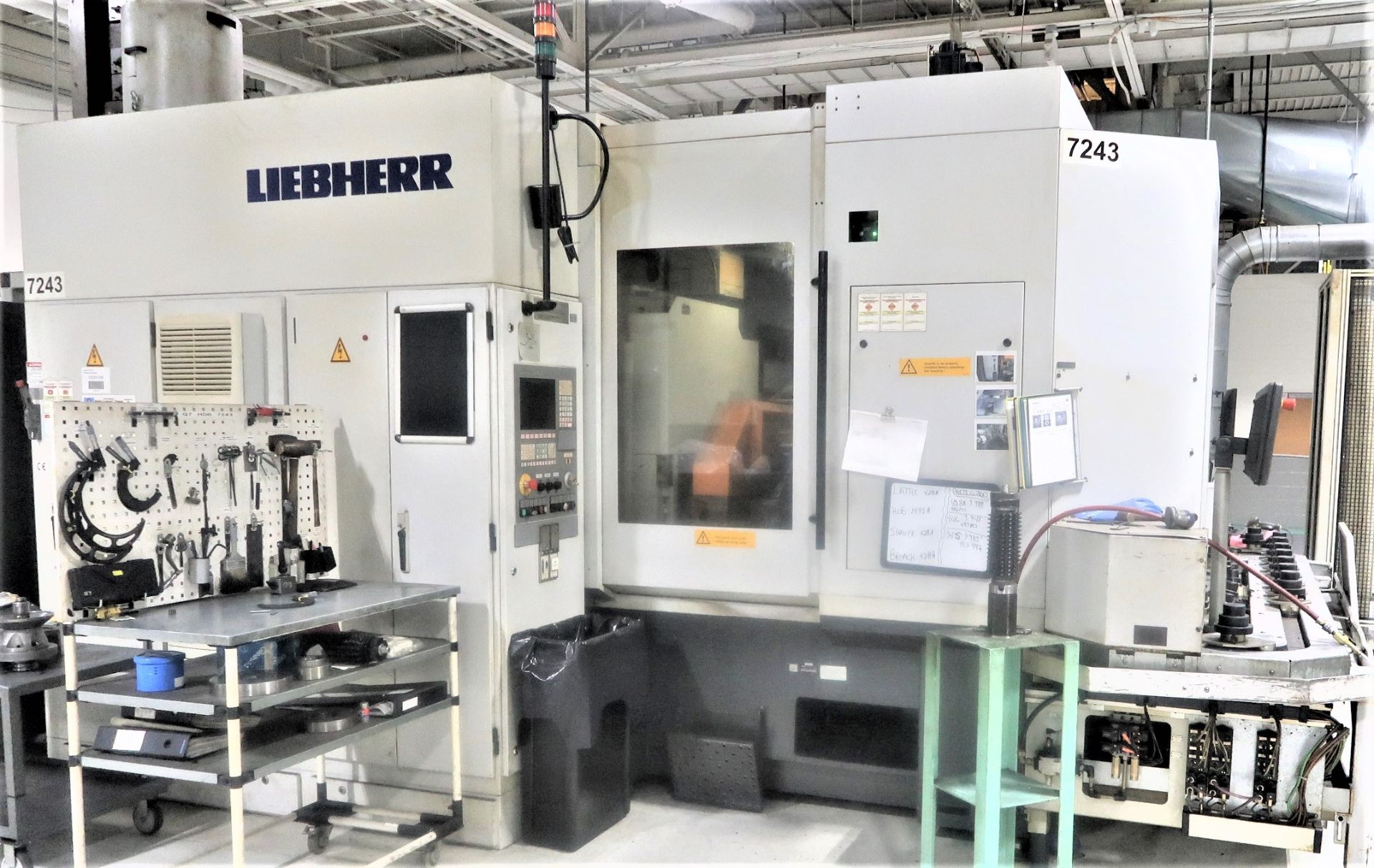 Liebherr LC300 7-Axis CNC Gear Hobbing Machine, S/N 1469, New 2005