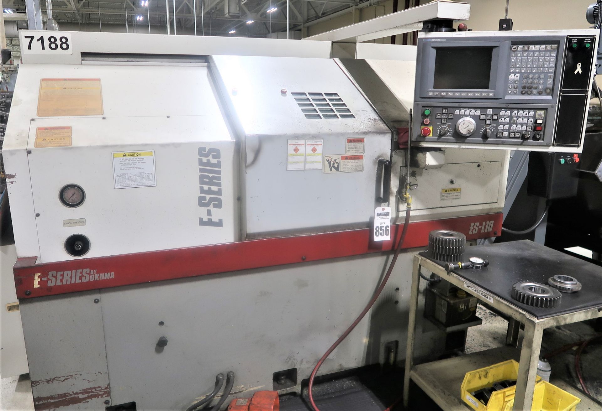 Okuma ES-L10 2-Axis CNC Turning Center Lathe, S/N PO142