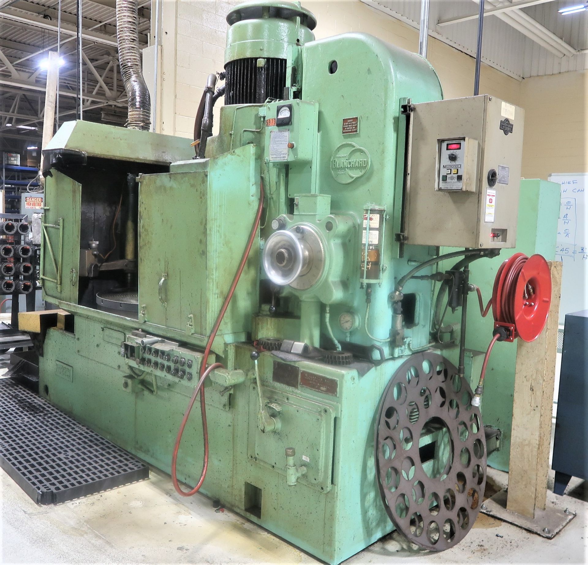 Blanchard Model 22CK Surface Grinder, S/N 13314 100HP - Image 6 of 11