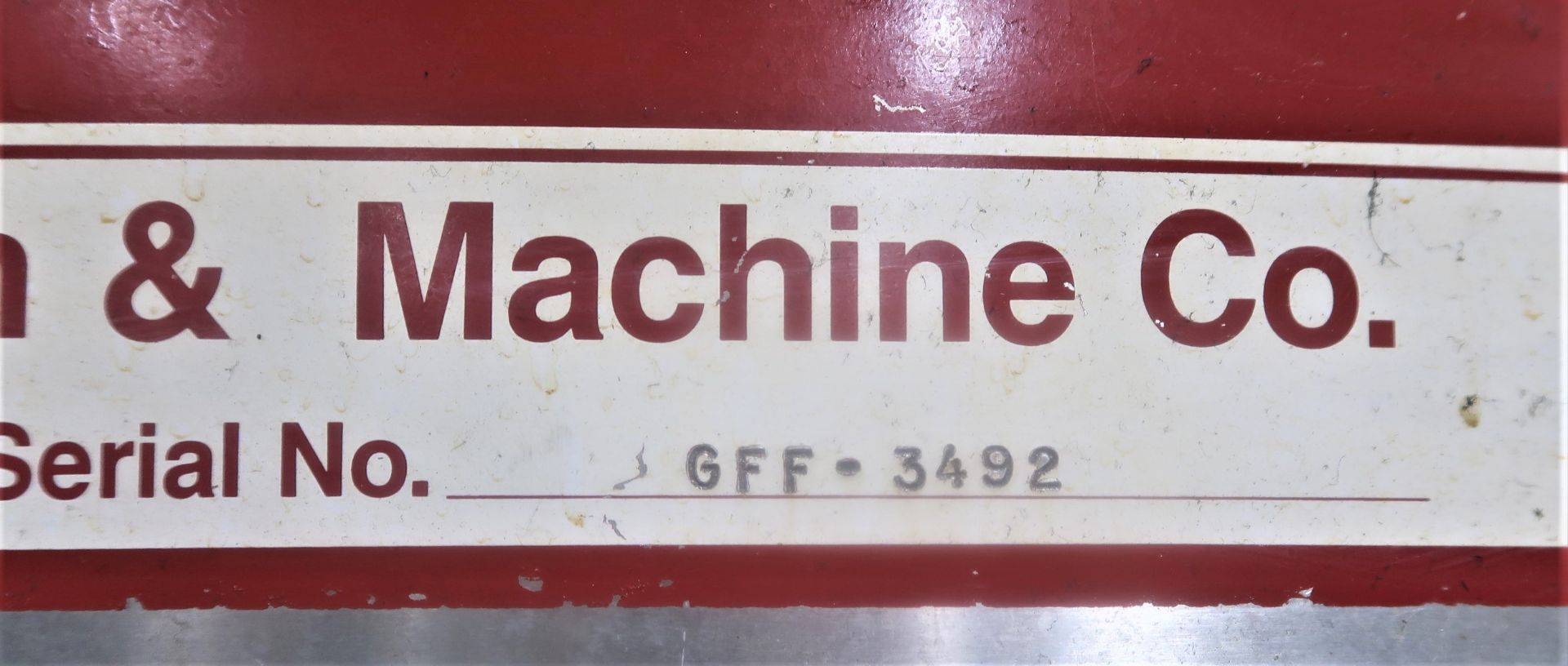 Red Ring (National Broach) GFF CNC Gear Shaver, S/N GFF-3492 - Image 2 of 6